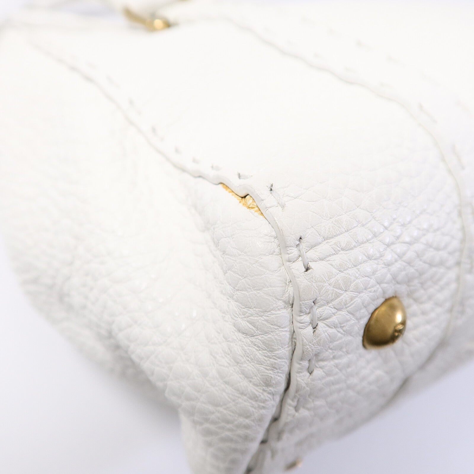FENDI 牛皮皮革Selleria Linda Bag手挽袋