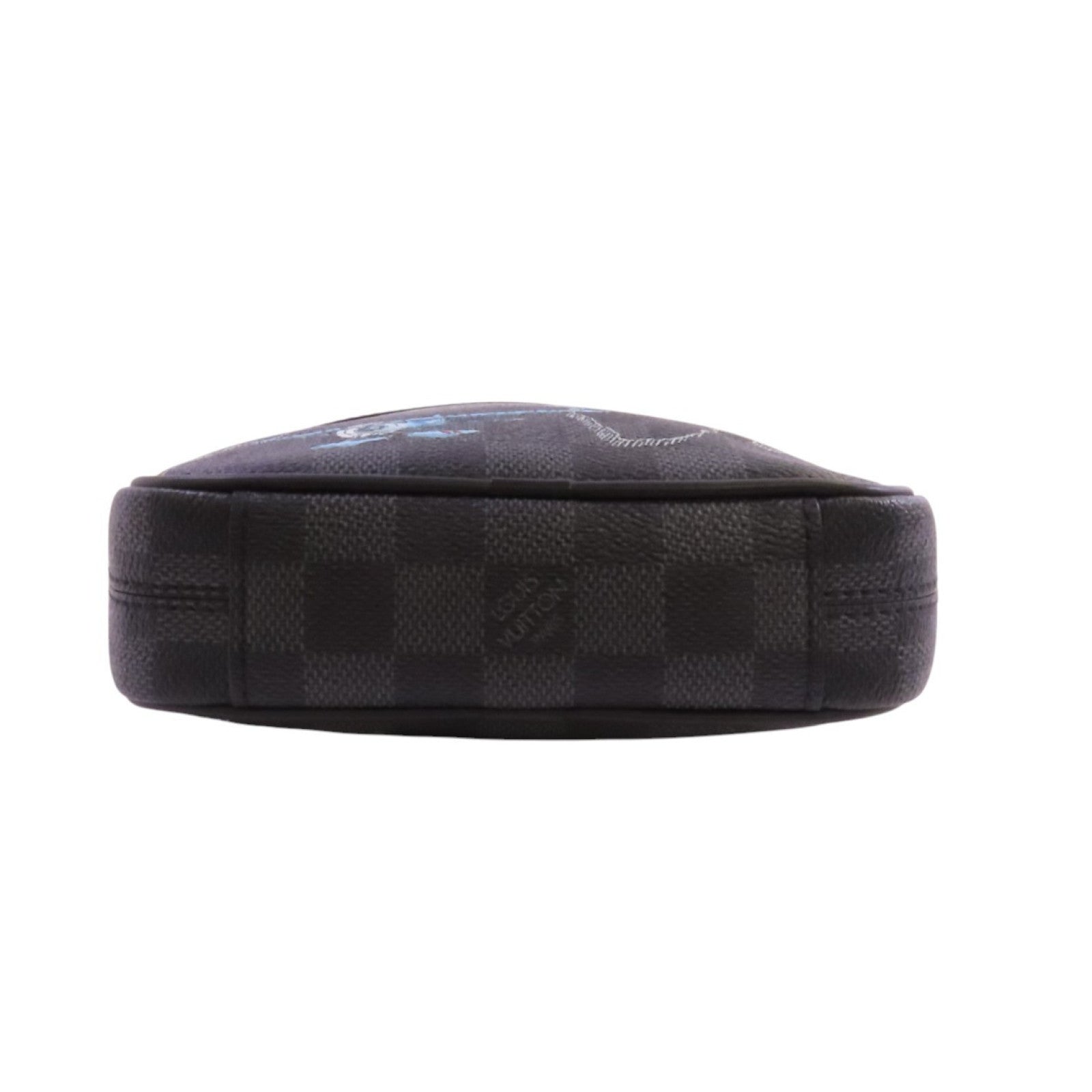 LOUIS VUITTON Damier Graphite Danube Slim肩背袋