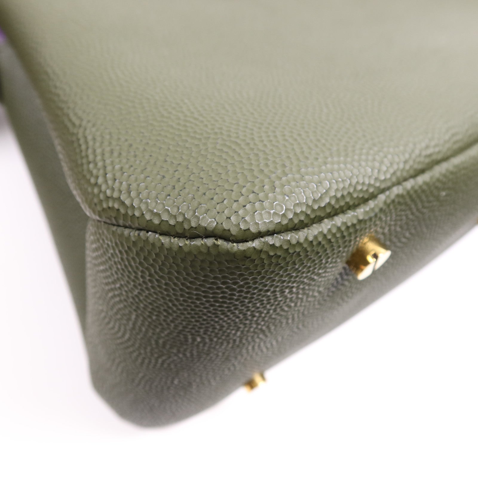 BALLY 牛皮皮革2 Way Shoulder Bag金扣手挽肩背兩用袋
