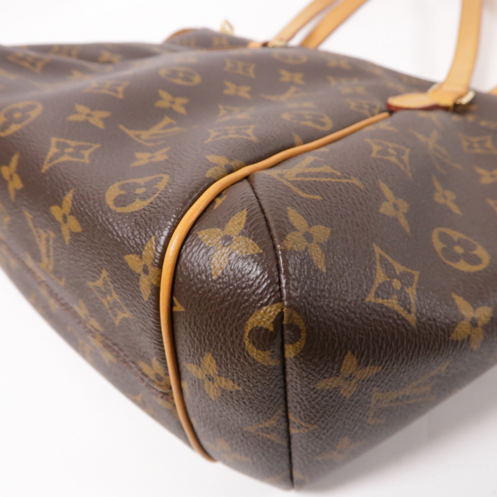 LOUIS VUITTON Monogram Totally MM金扣肩背袋啡色