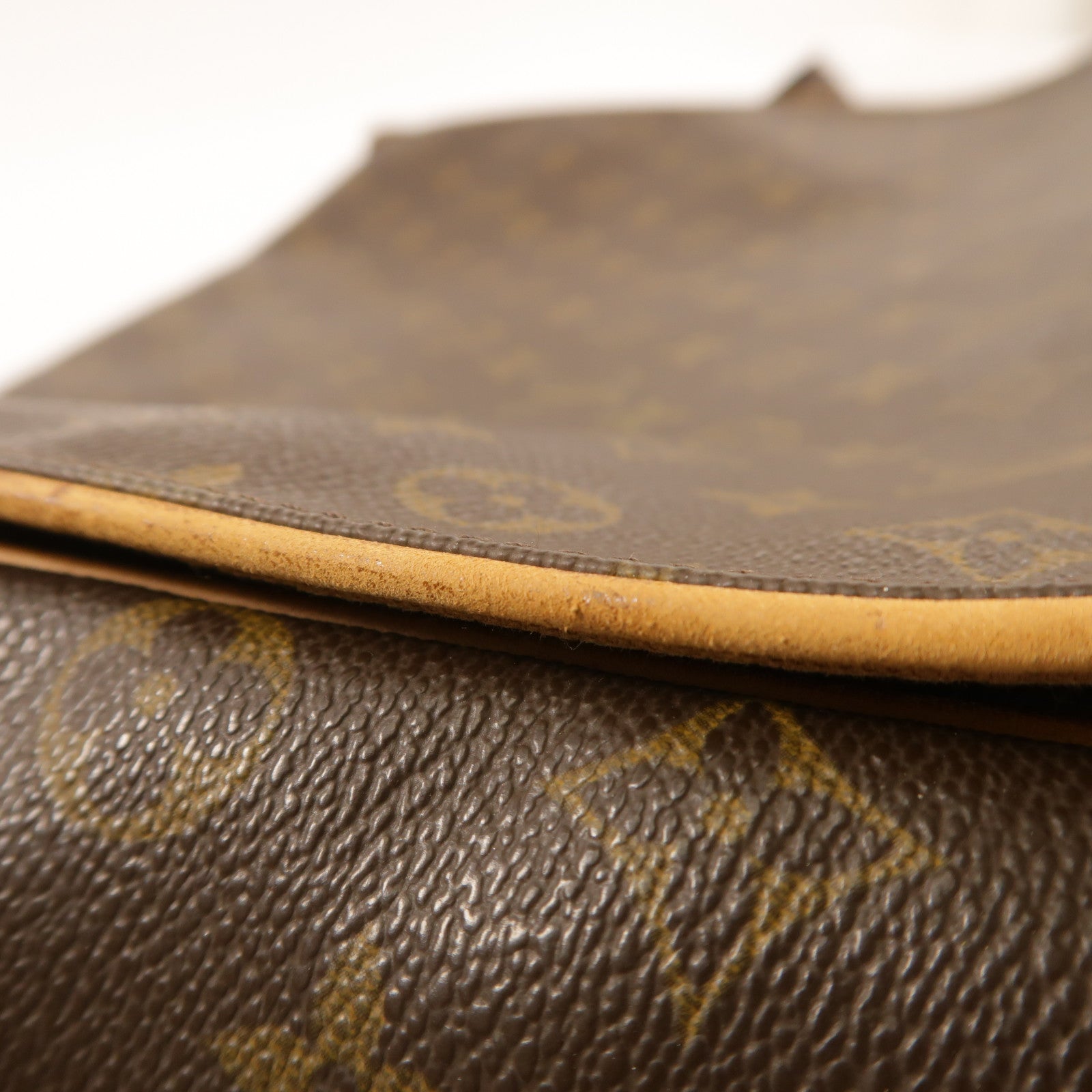 LOUIS VUITTON 【激減優惠】Monogram Abbesses金扣肩背袋棕色