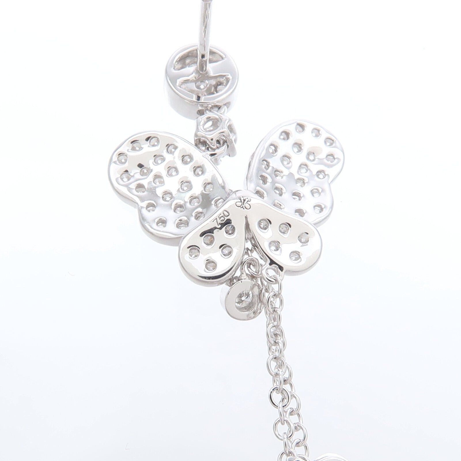 JEWELRY 18K白金Diamond Earrings鑽石耳環