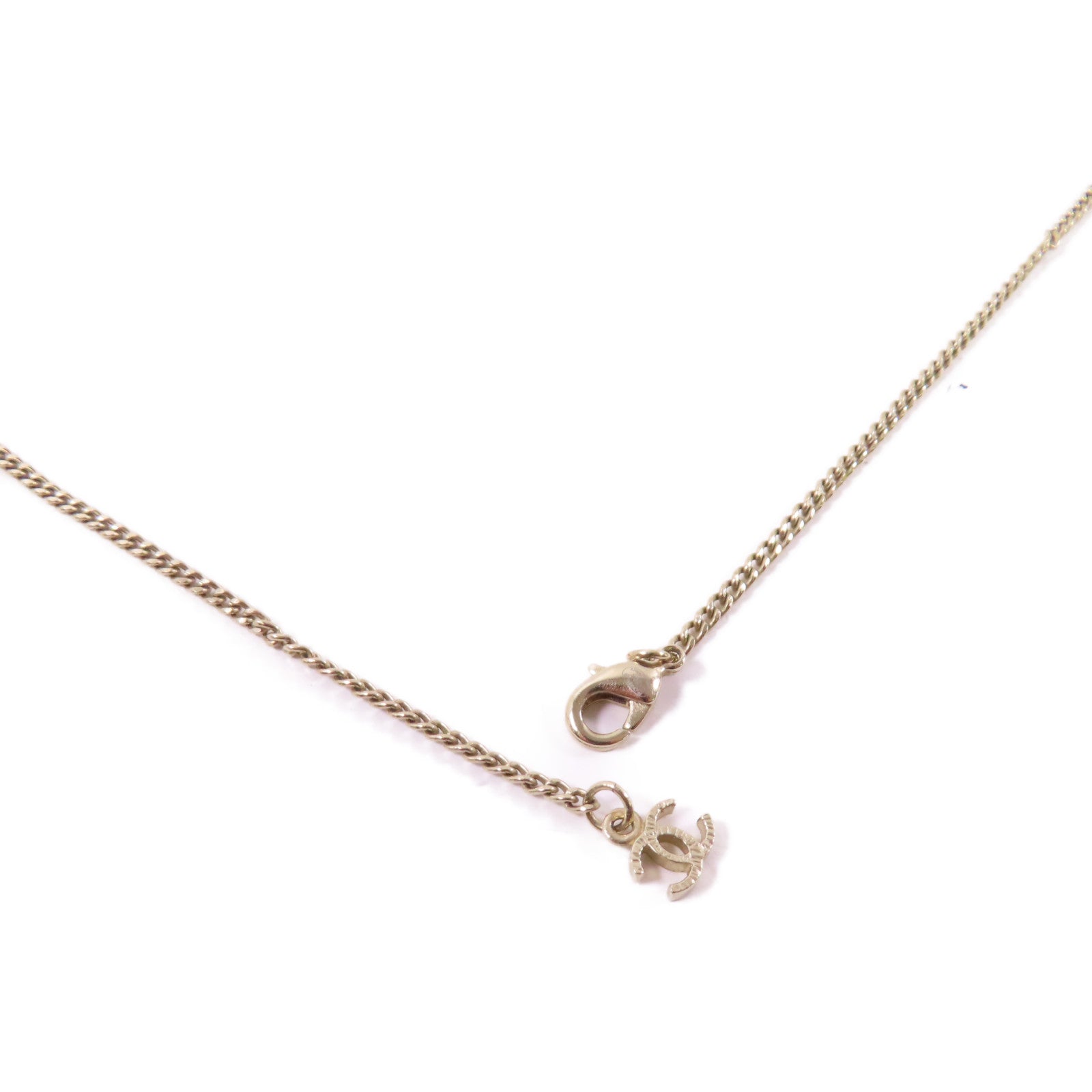 CHANEL 金屬Necklace金扣項鍊