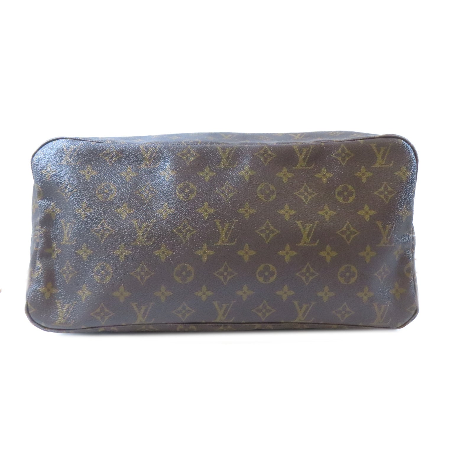LOUIS VUITTON Monogram Neverfull GM金扣肩背袋啡色