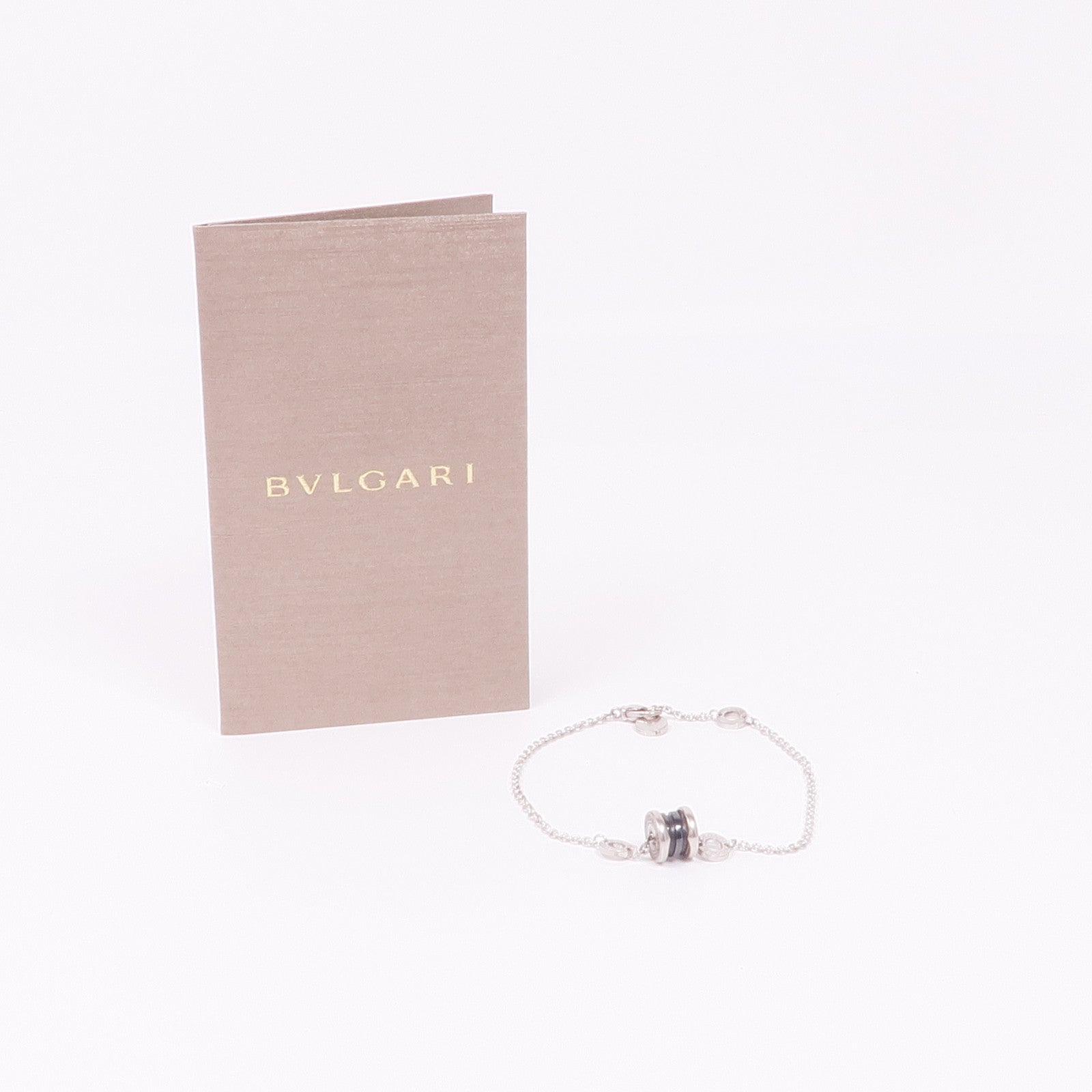 BVLGARI 925純銀/陶瓷Save The Children Bracelet手鏈