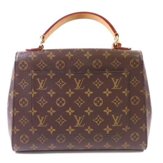 LOUIS VUITTON Monogram Cluny MM金扣手挽肩背兩用袋