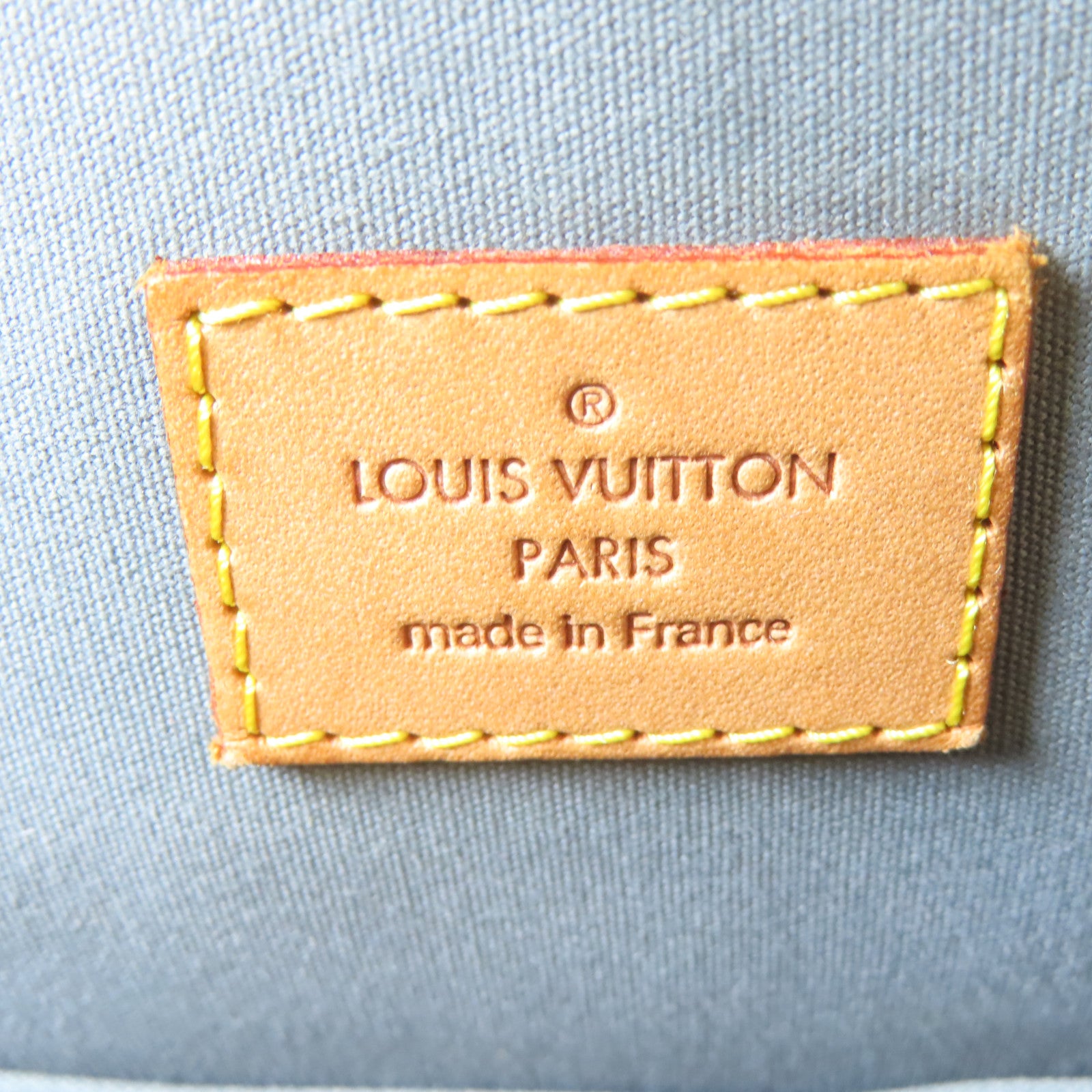 LOUIS VUITTON Vernis Alma金扣手挽袋黑色