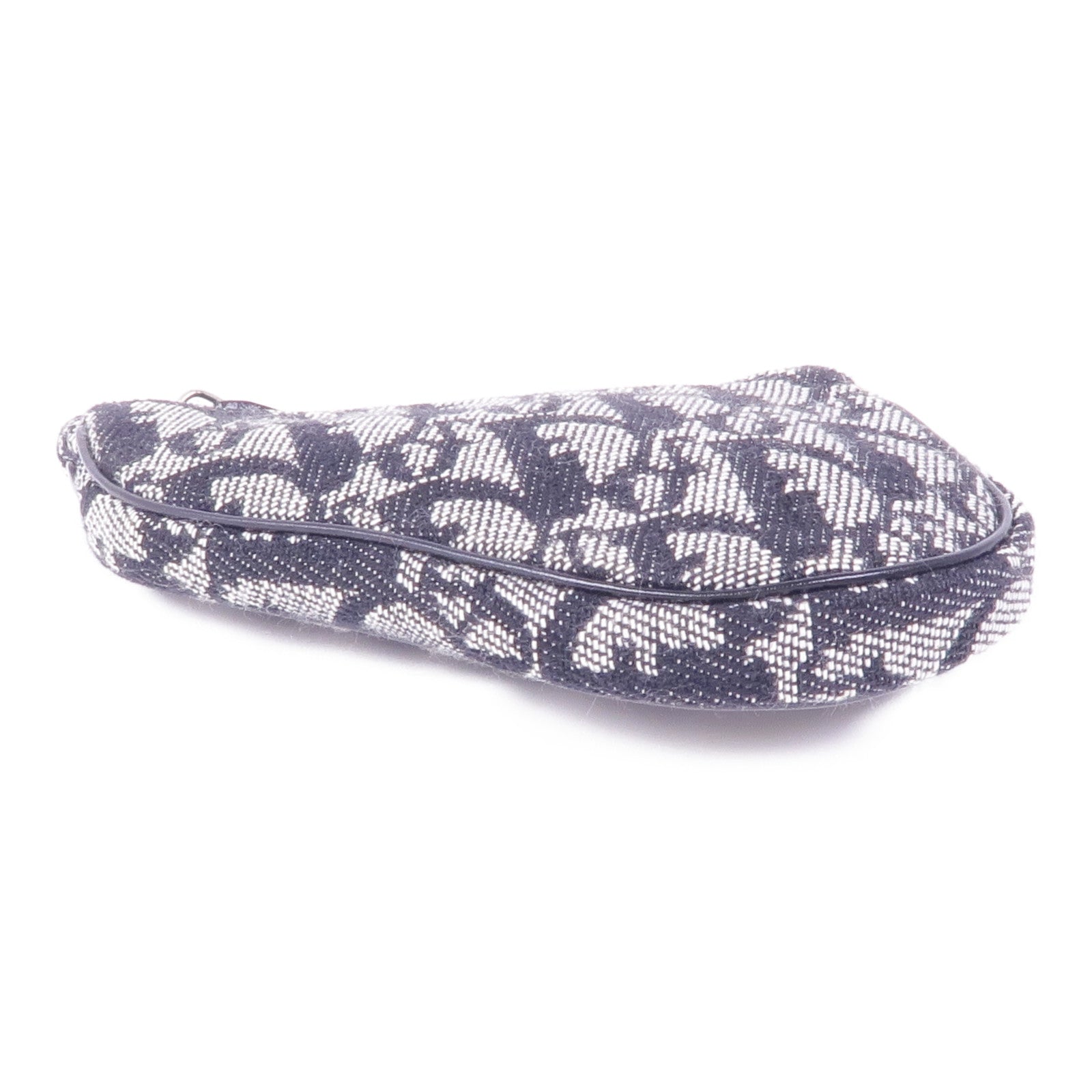 Dior 帆布Coin Case銀扣零錢包