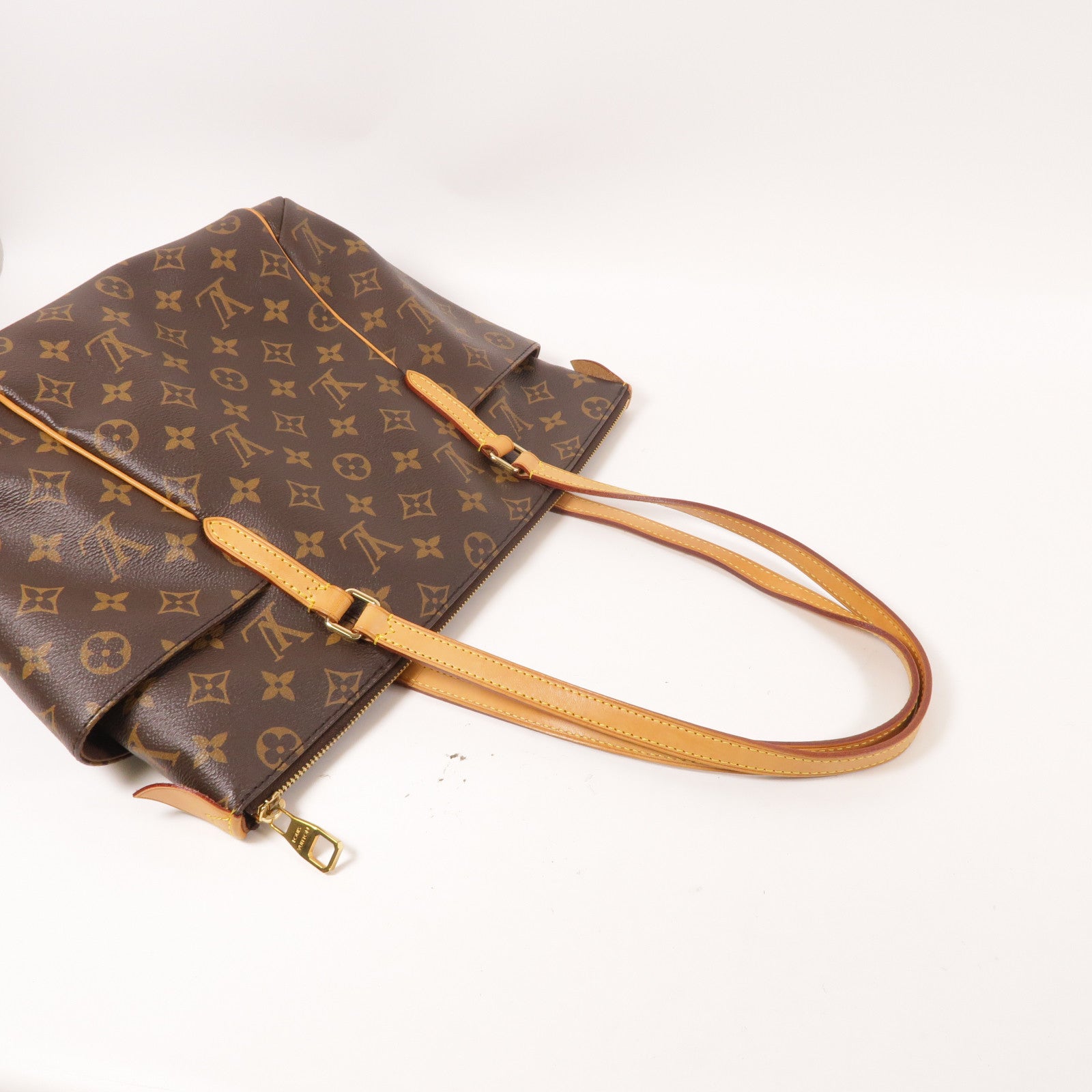 LOUIS VUITTON Monogram Totally MM金扣肩背袋啡色