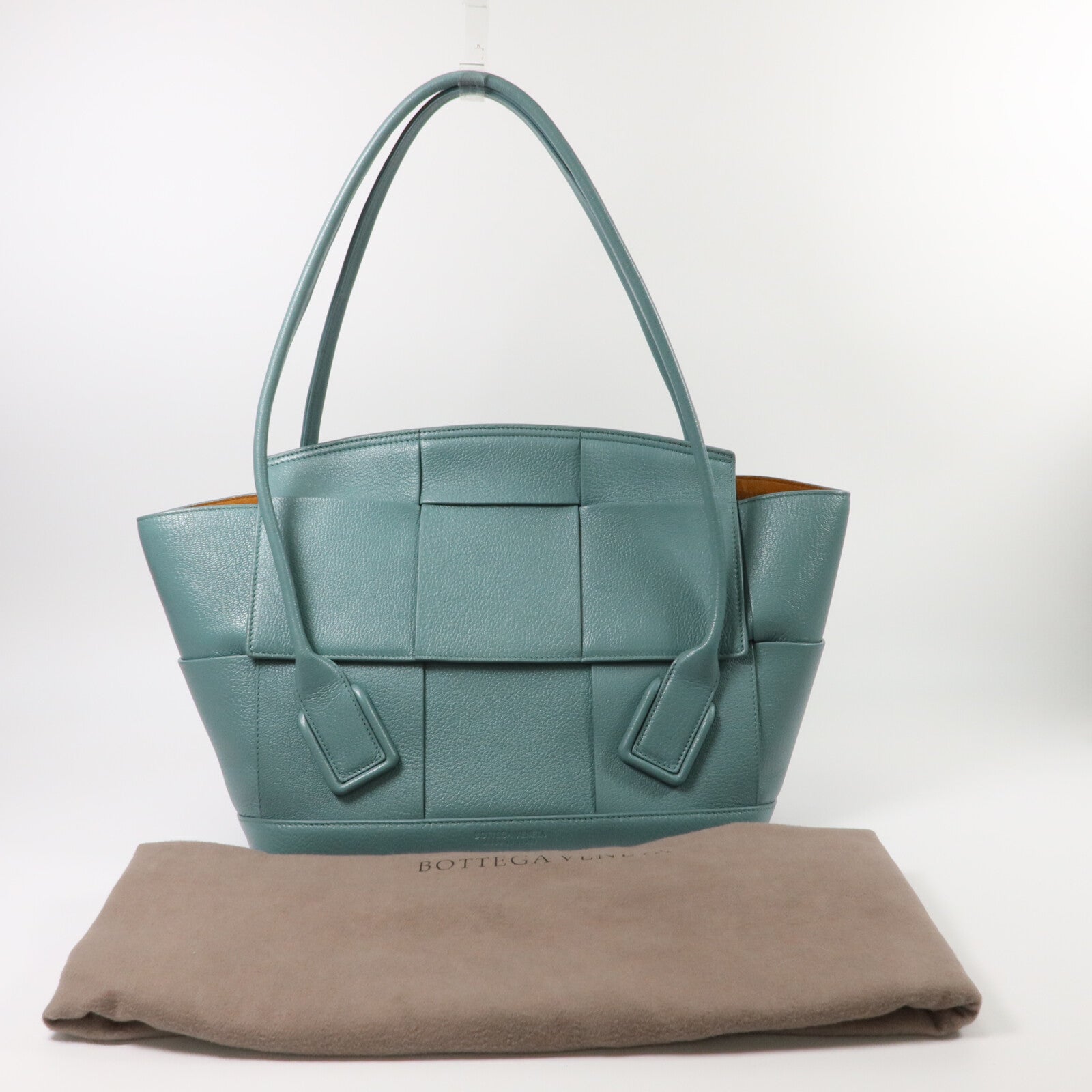 BOTTEGA VENETA 牛皮皮革Arco Bag手挽袋