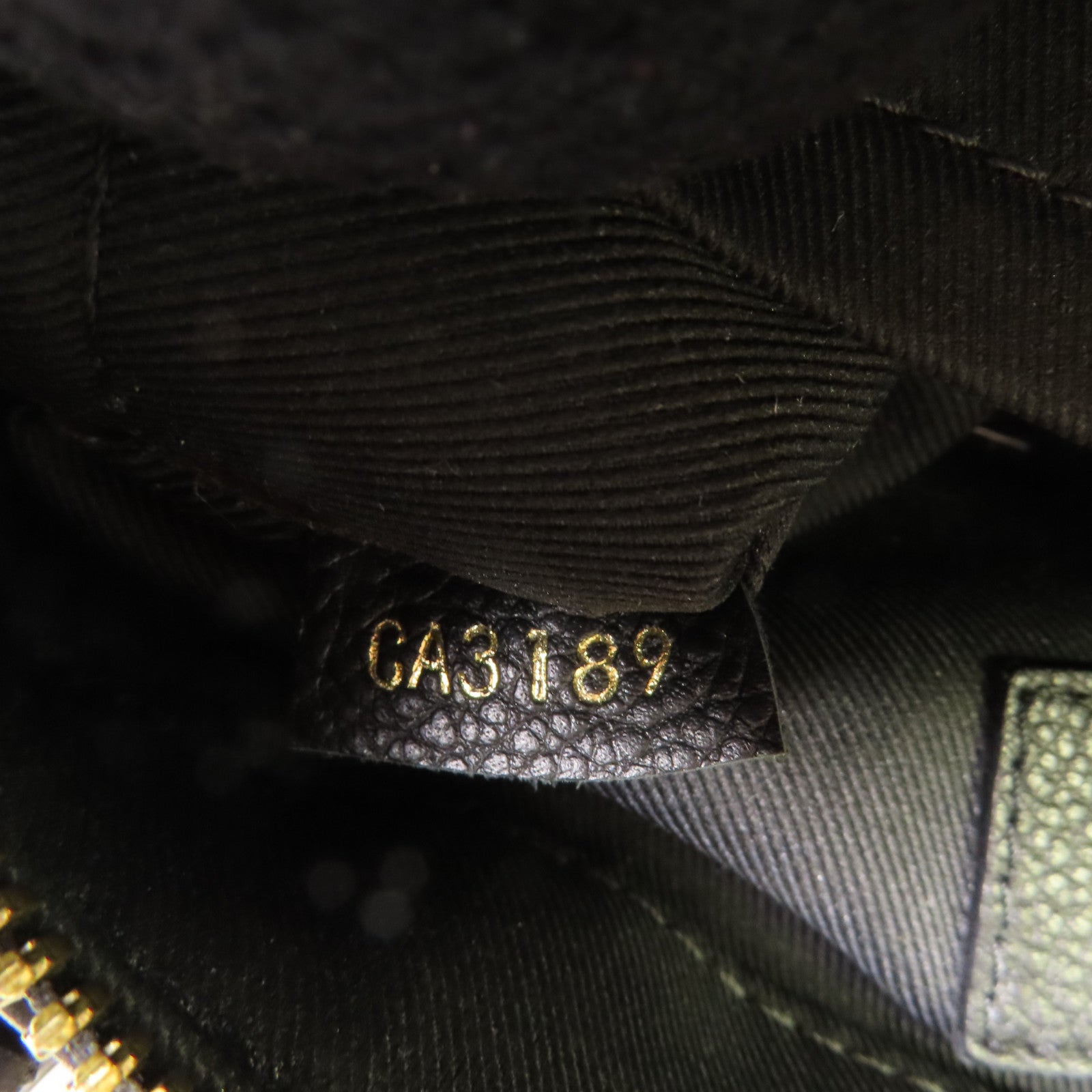 LOUIS VUITTON LV GHW Saintonge Shoulder Bag M43555 Monogram Brown/Black