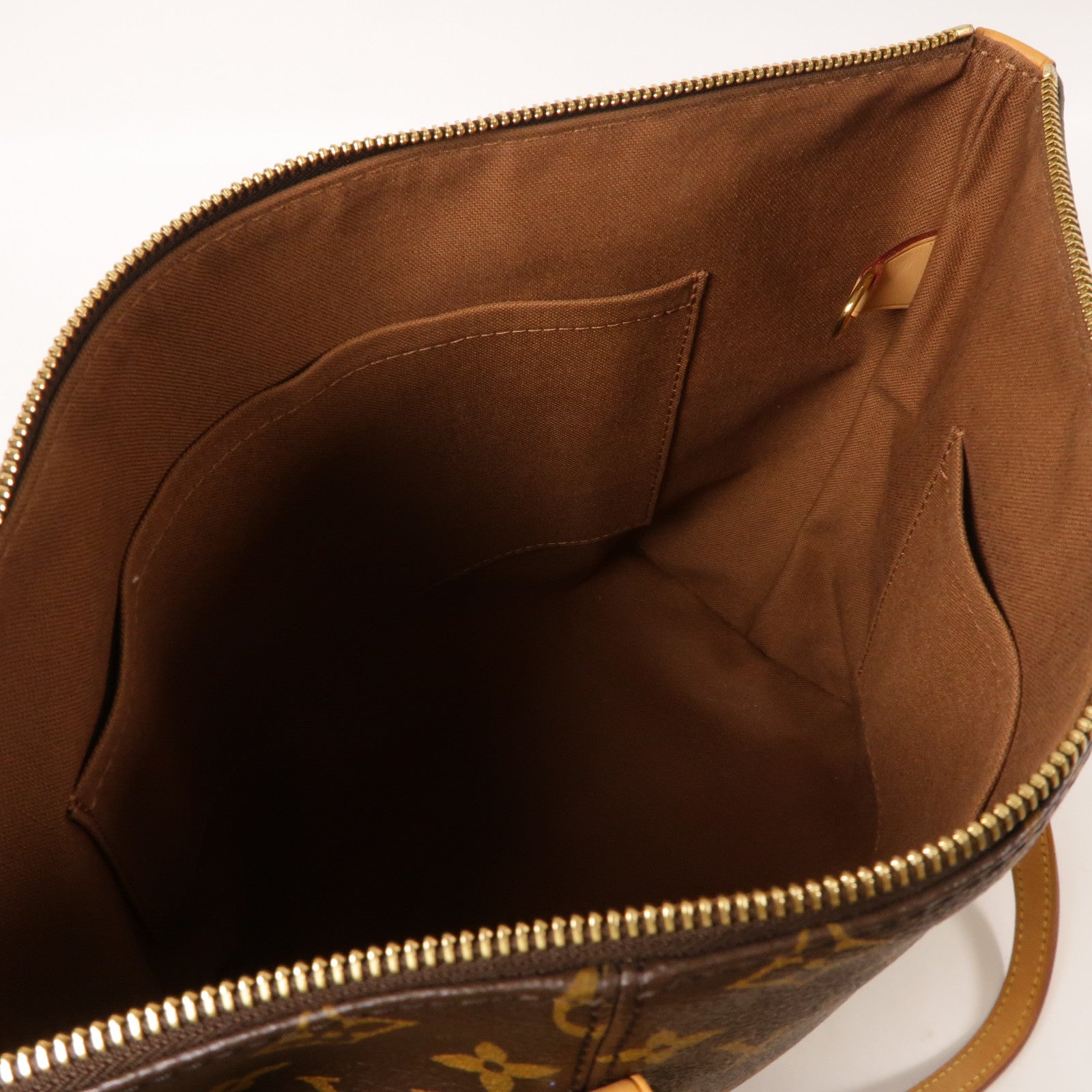 LOUIS VUITTON Monogram Totally MM金扣肩背袋啡色