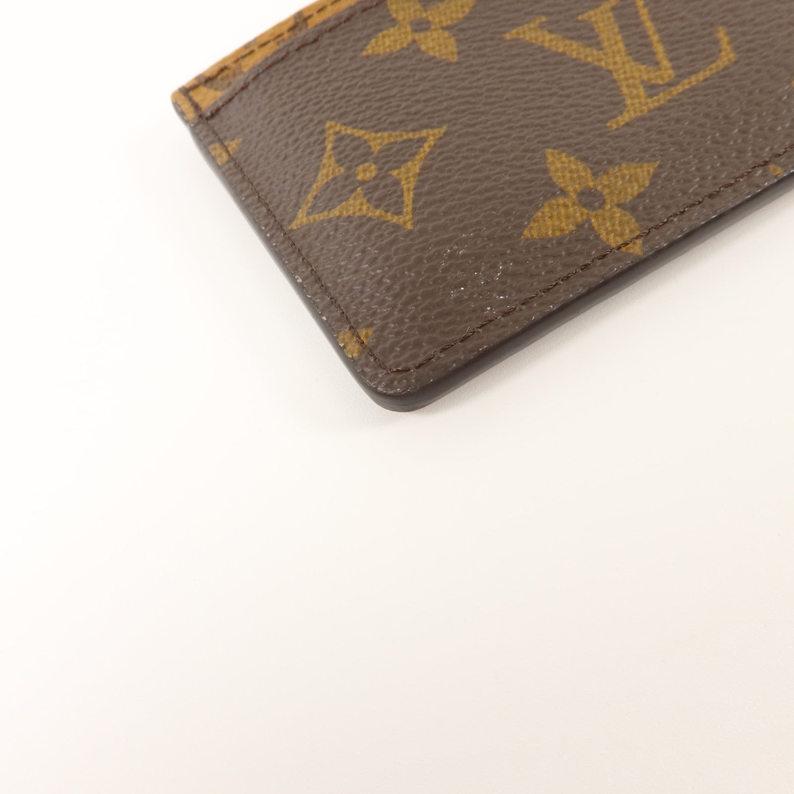 LOUIS VUITTON Monogram Reverse Card Case卡片套