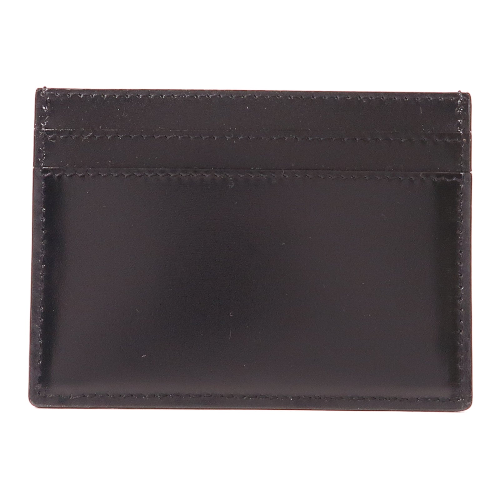 SAINT LAURENT 牛皮皮革Cassandre Card Case銀扣卡片套