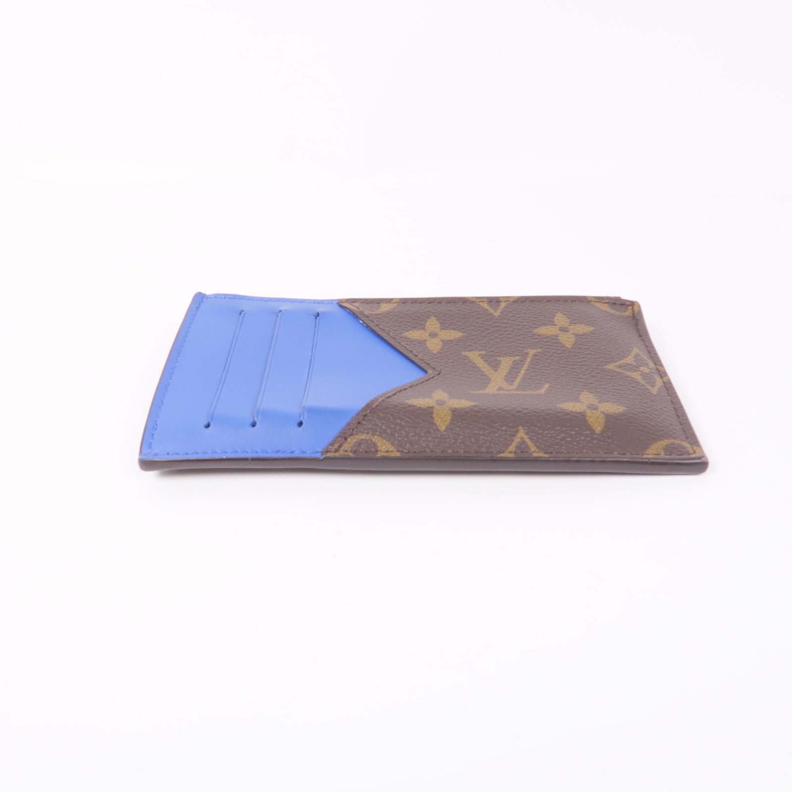LOUIS VUITTON Monogram Coin Card Case銀扣零錢包
