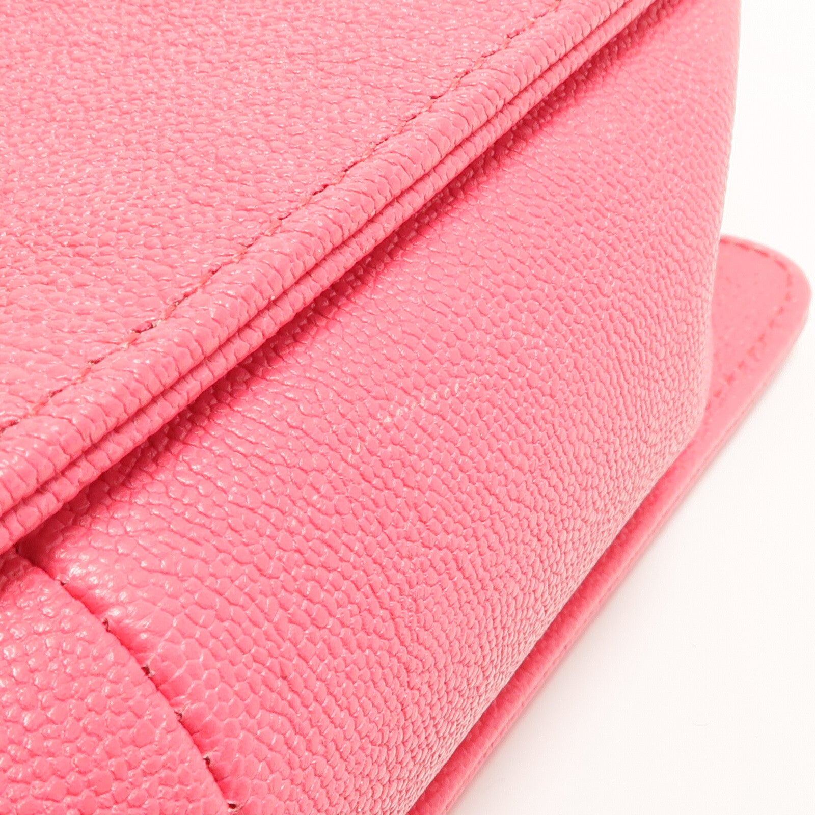 CHANEL 牛皮皮革Boy 25金扣鏈帶肩背袋