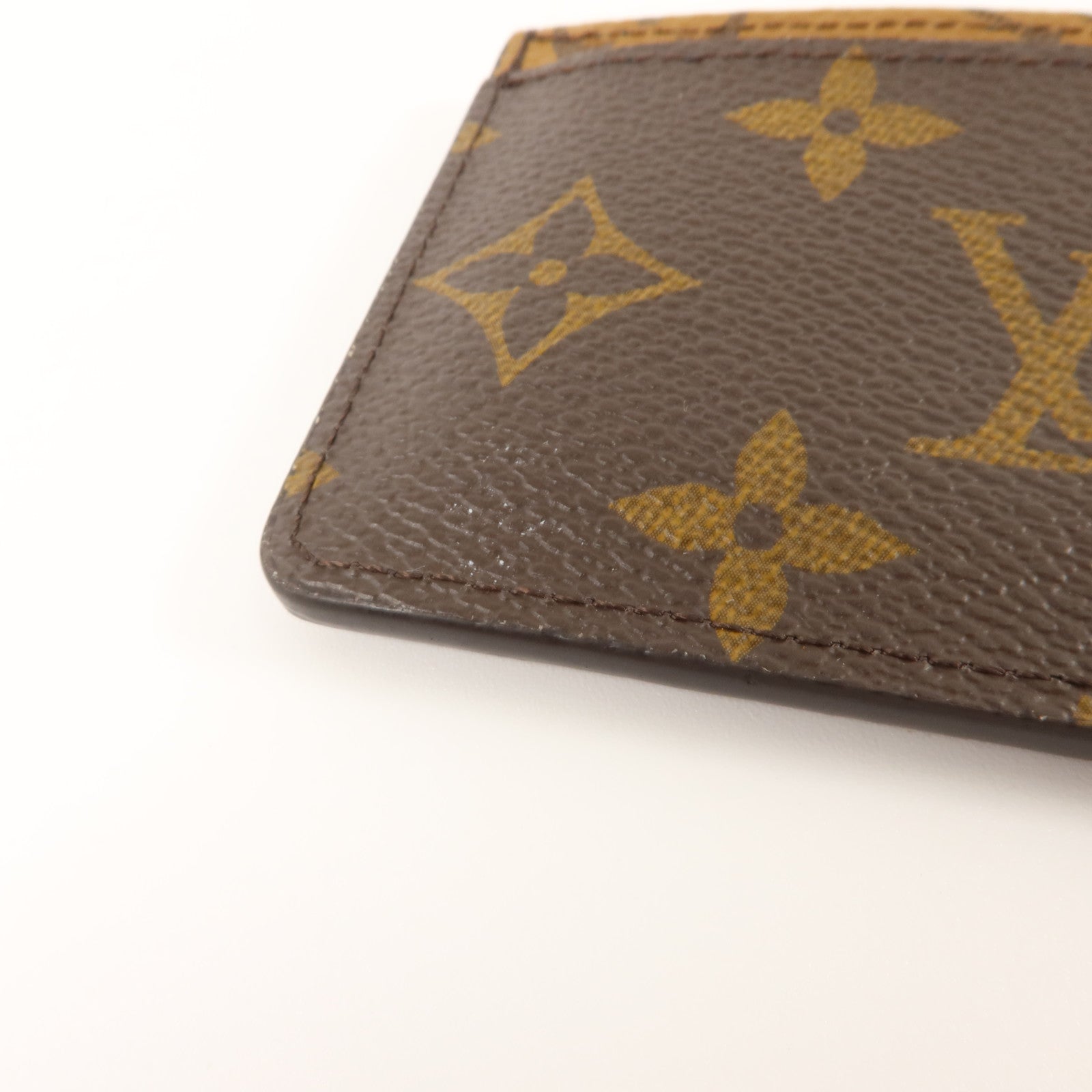 LOUIS VUITTON Monogram Reverse Card Case卡片套