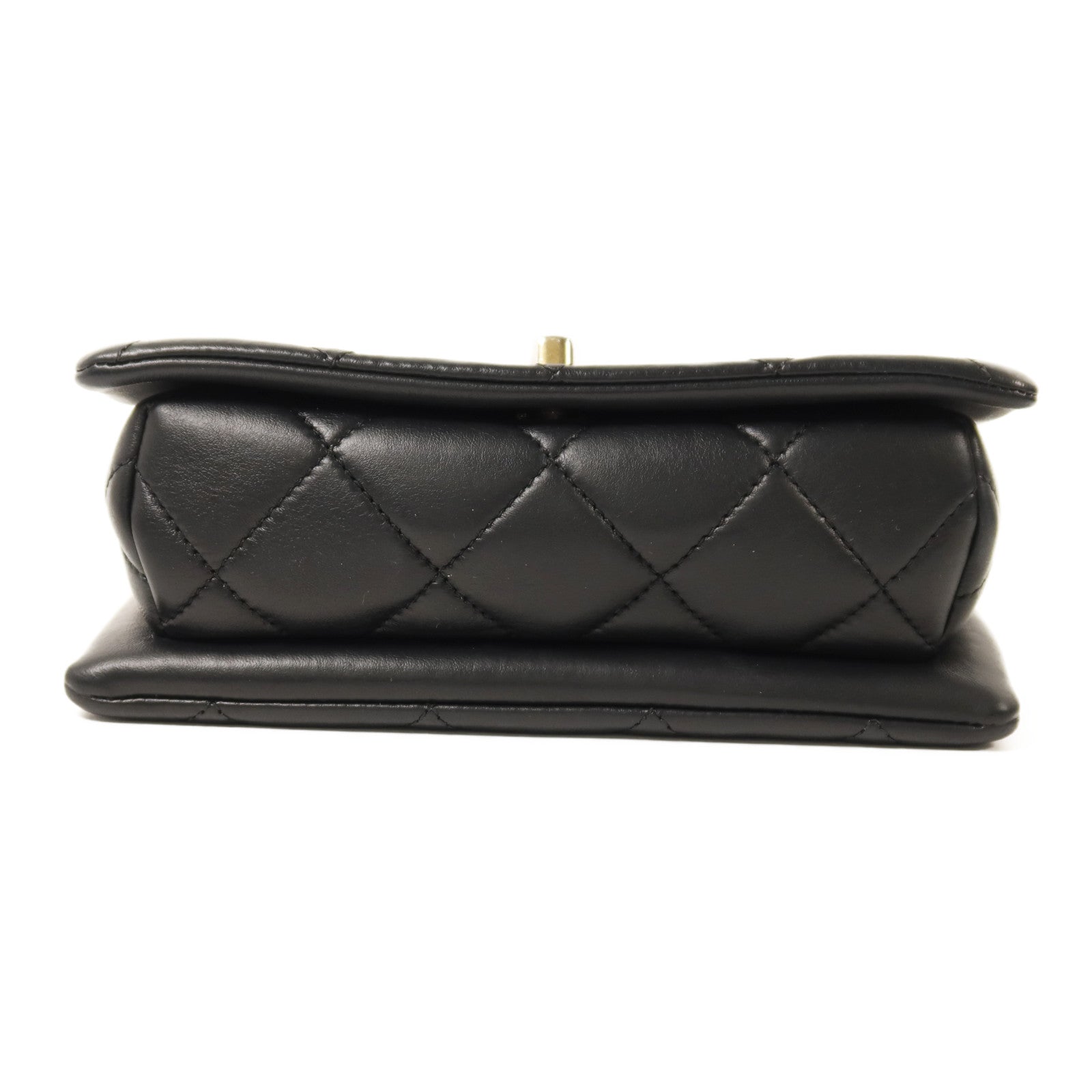 CHANEL 【激減優惠】牛皮皮革Chain Shoulder金扣鏈帶肩背袋