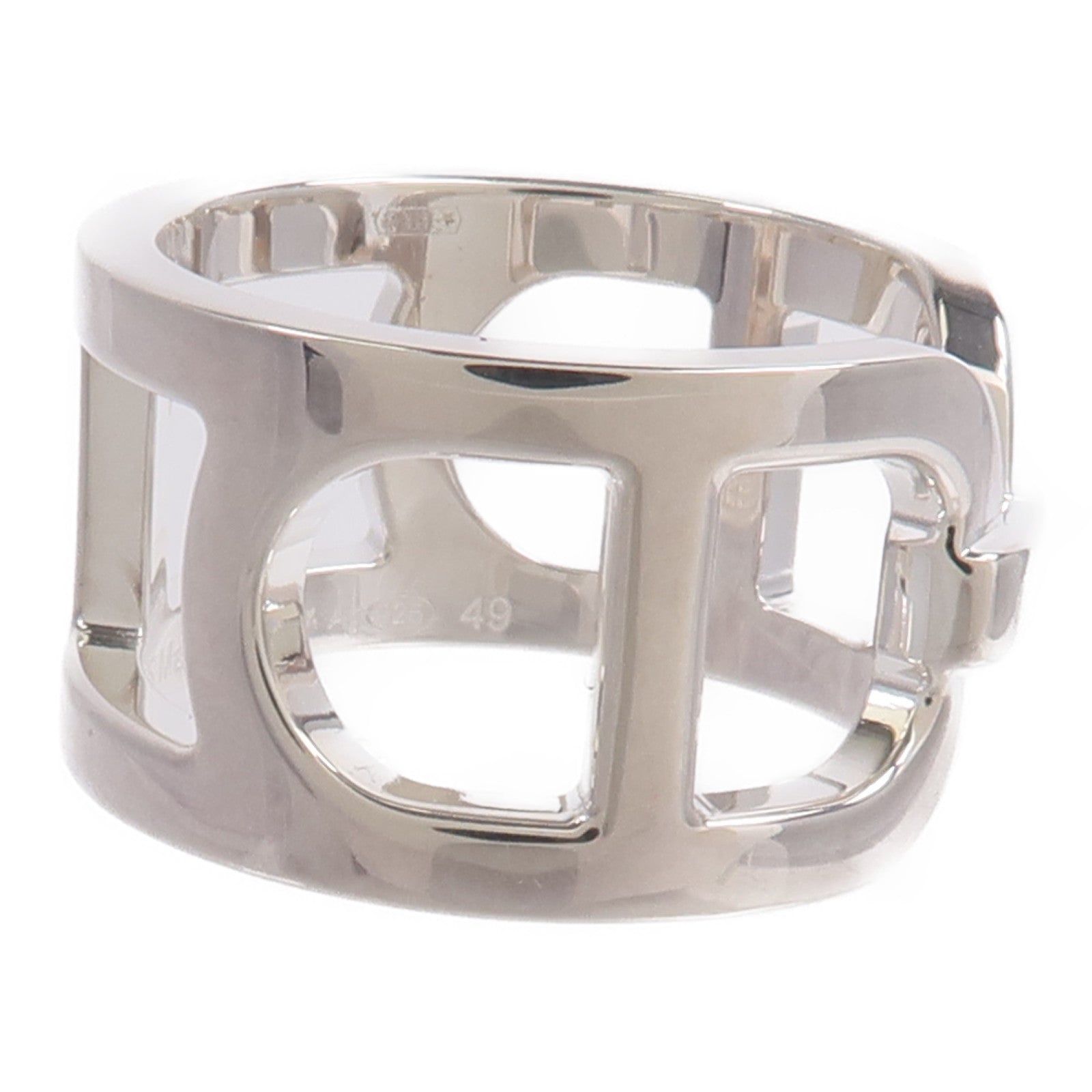 HERMES 925純銀Ever Chaine d'Ancre Ring戒指