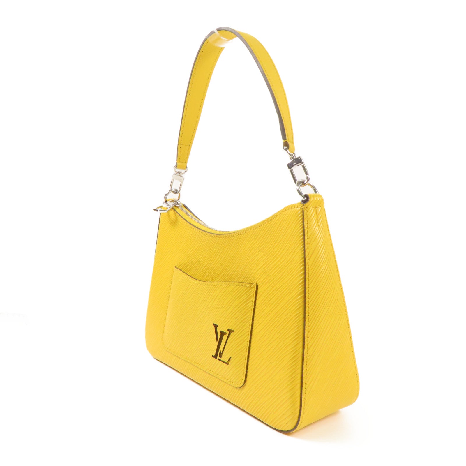 LOUIS VUITTON Epi Marelle銀扣手挽肩背兩用袋