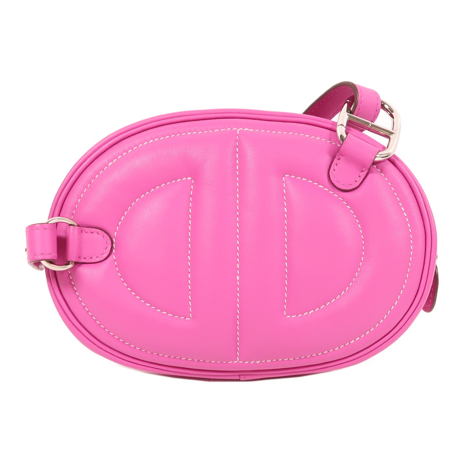 HERMES Swift皮革In The Loop Belt Bag銀扣腰包