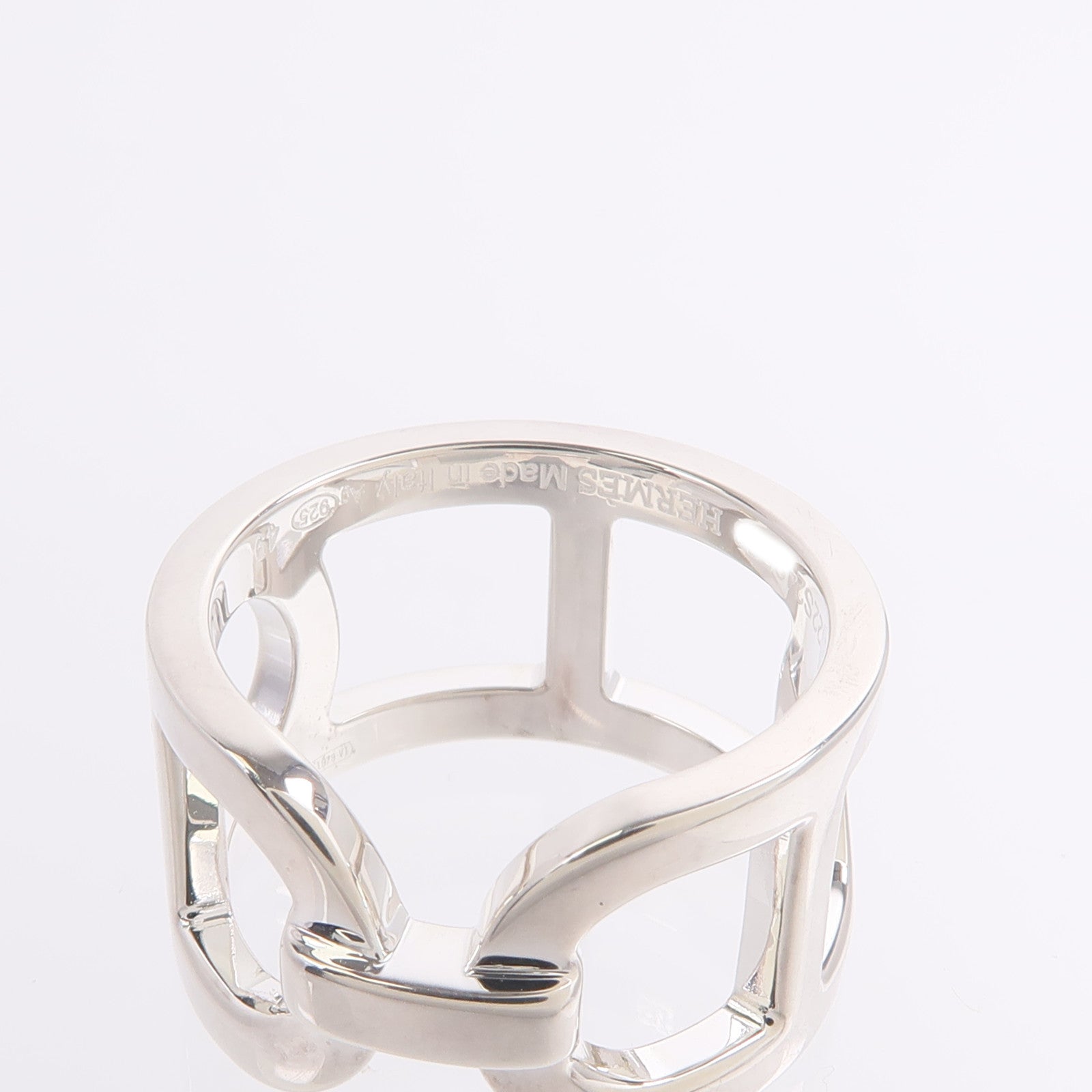HERMES 925純銀Ever Chaine d'Ancre Ring戒指