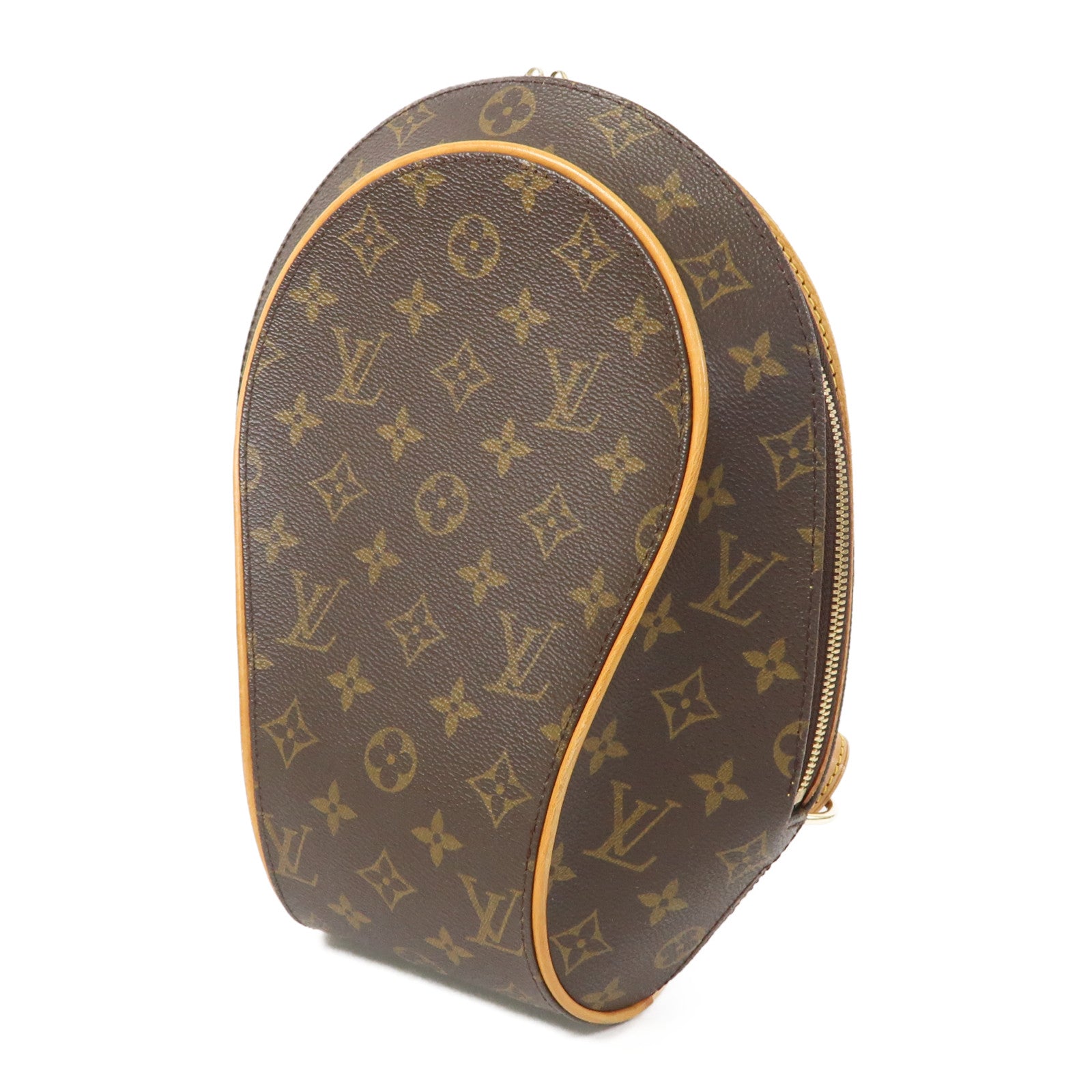 LOUIS VUITTON Monogram Ellipse Sac A Dos金扣背包啡色