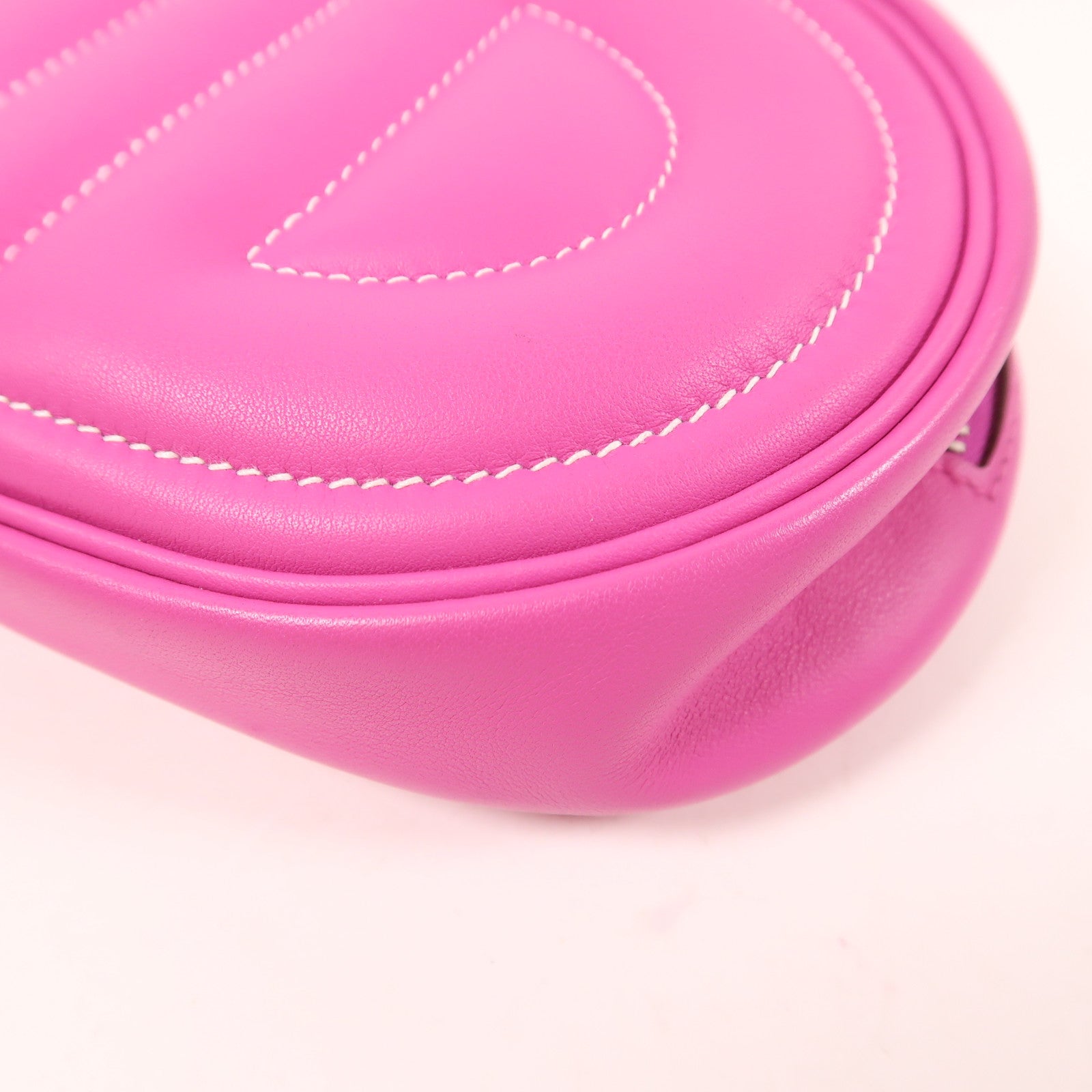 HERMES Swift皮革In The Loop Belt Bag銀扣腰包