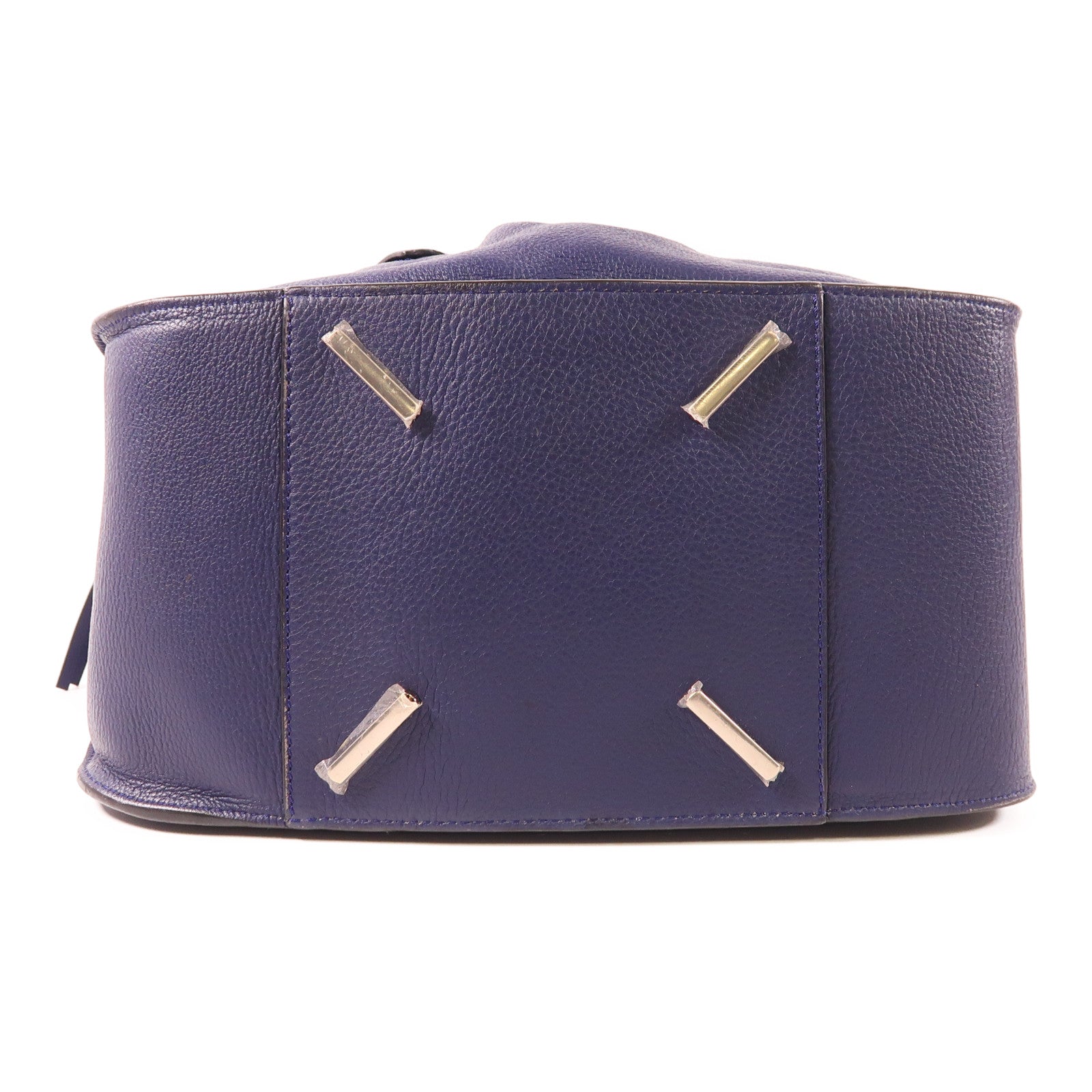 LOEWE 【激減優惠】牛皮皮革Hammock銀扣手挽肩背兩用袋