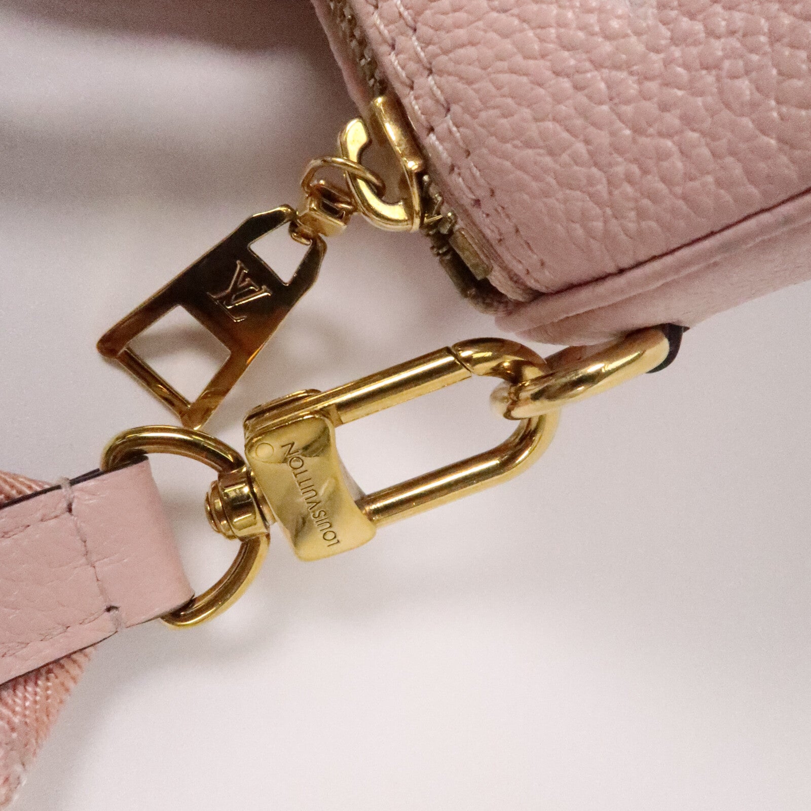 LOUIS VUITTON Monogram Empreinte Papillon BB手挽肩背兩用袋
