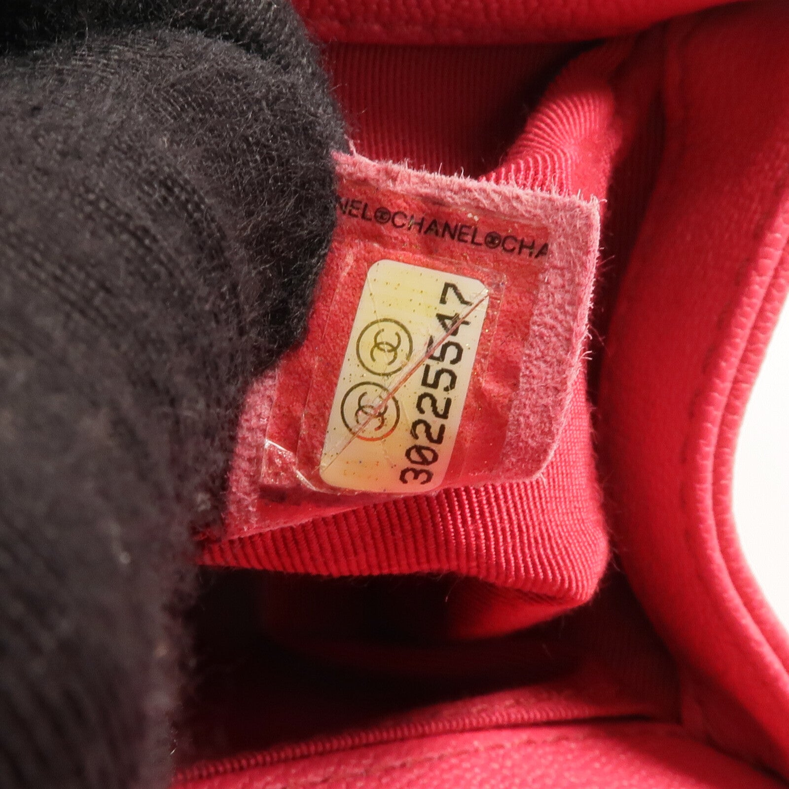 CHANEL 牛皮皮革Boy 25金扣鏈帶肩背袋