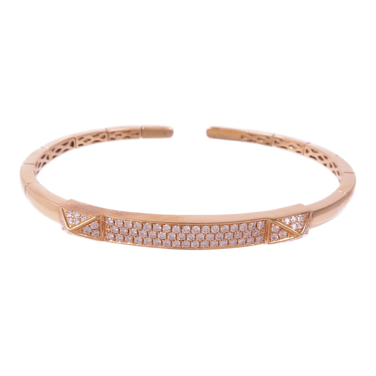 JEWELRY 【激減優惠】18K玫瑰金Diamond Bracelet鑽石手鐲
