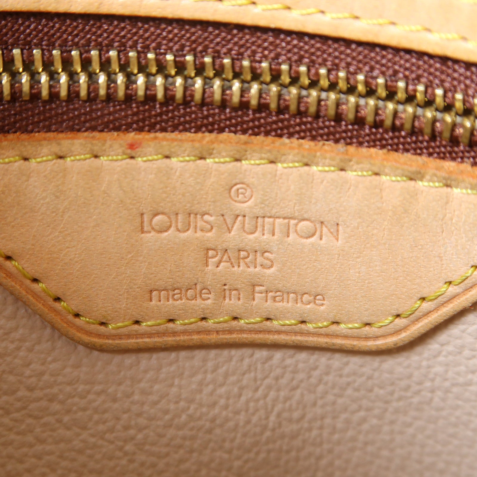 LOUIS VUITTON Monogram Bucket PM金扣肩背袋啡色