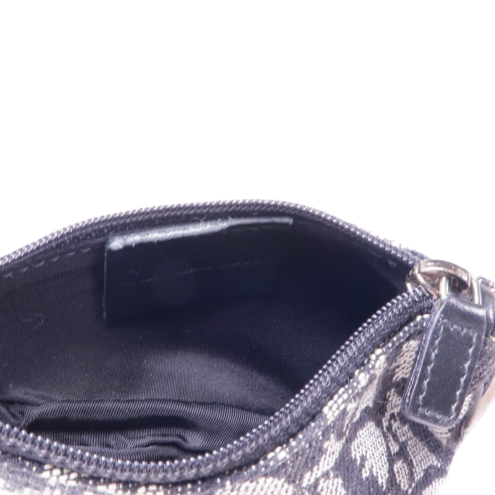Dior 帆布Coin Case銀扣零錢包
