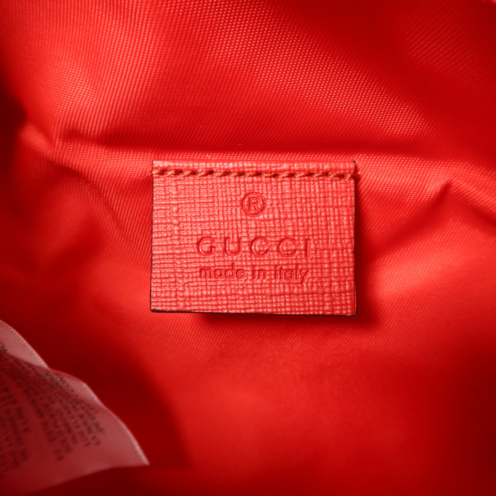 GUCCI 塗層帆布Waist/Body Bag銀扣腰包