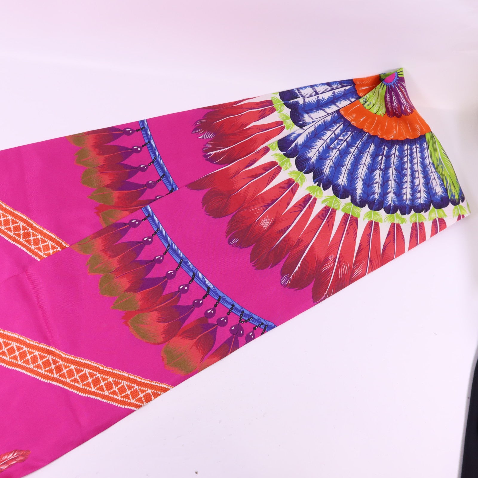 HERMES 絲質Maxi Twilly絲巾