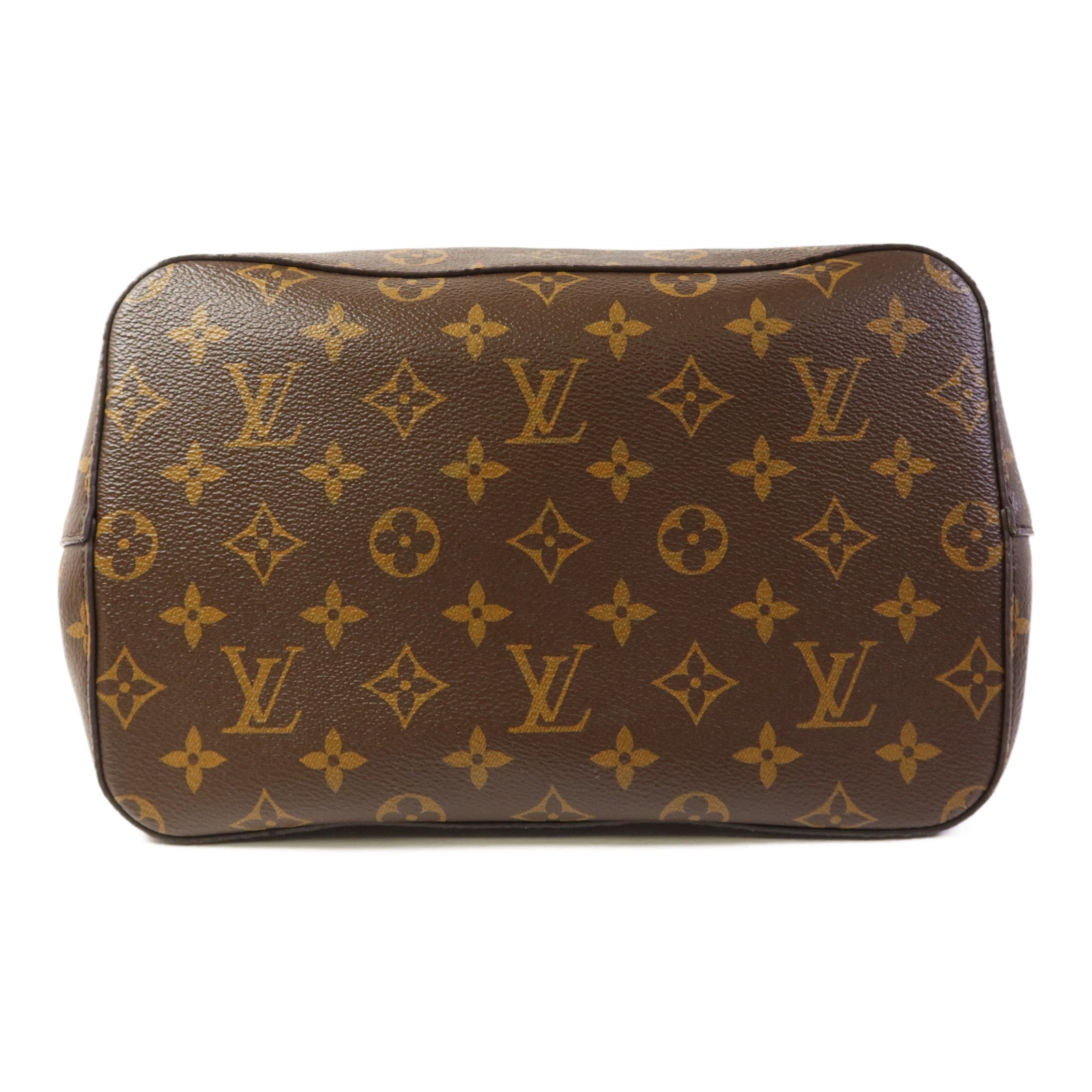 LOUIS VUITTON Monogram NeoNoe MM金扣肩背袋棕色