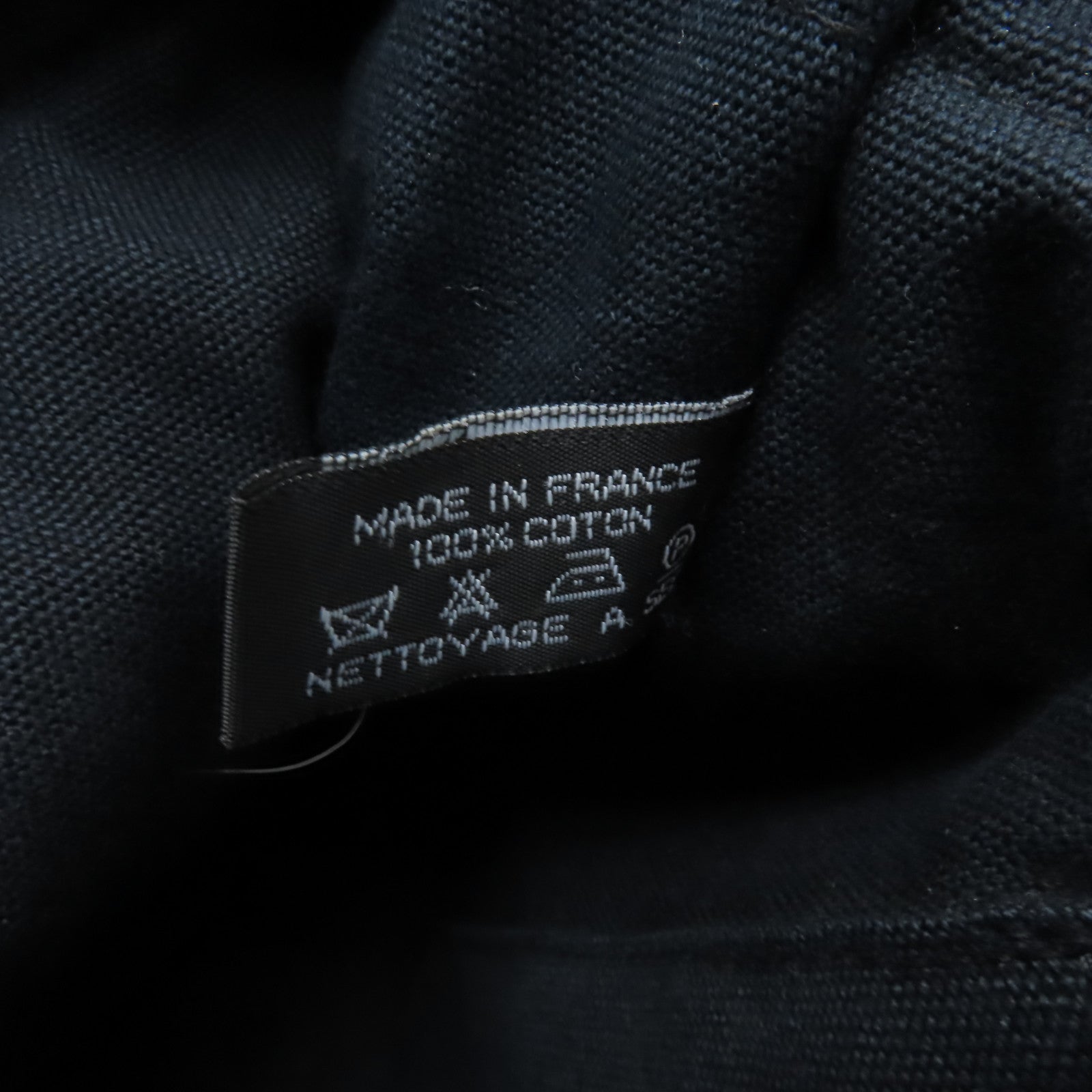 HERMES 【激減優惠】帆布Herline Tote Bag銀扣手挽袋深藍色