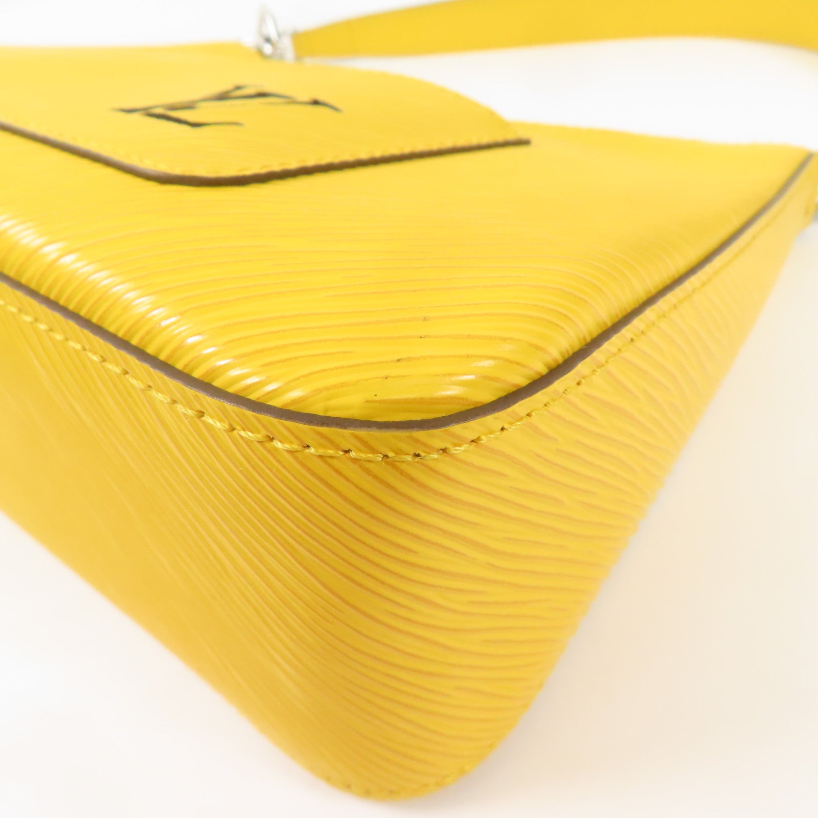 LOUIS VUITTON Epi Marelle銀扣手挽肩背兩用袋