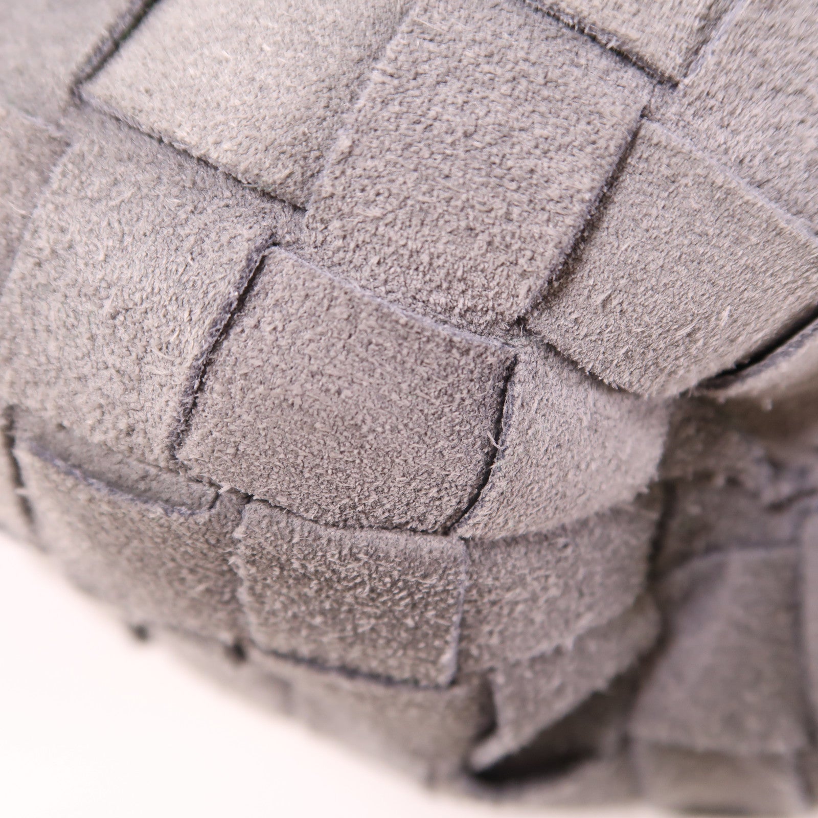 BOTTEGA VENETA 麂皮皮革Jodie金扣手挽袋