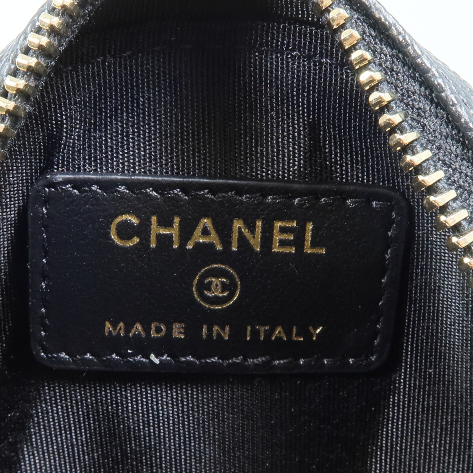 CHANEL 牛皮皮革Coin Case零錢包