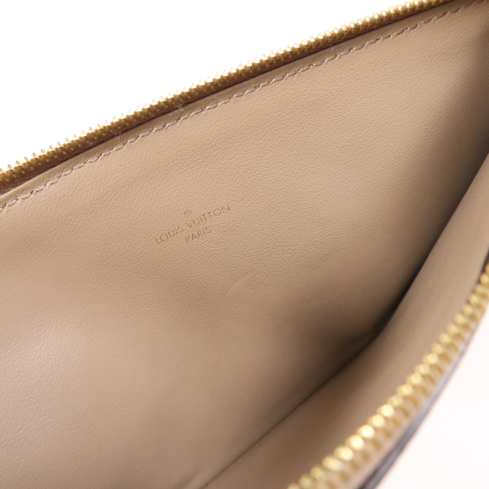 LOUIS VUITTON Monogram Empreinte Felicie Pochette金扣鏈帶肩背袋