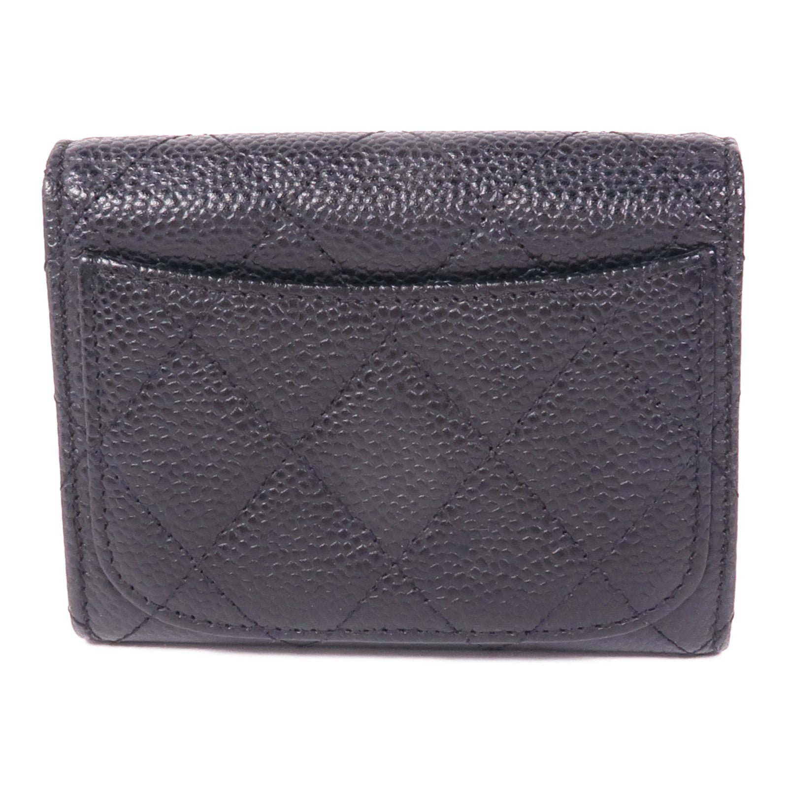 CHANEL 牛皮皮革Coin/Card Case金扣卡片套/鎖匙包