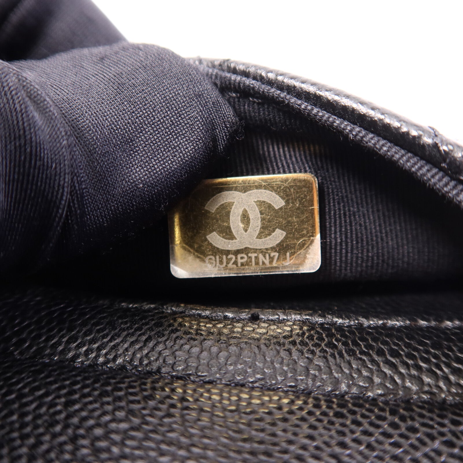 CHANEL 牛皮皮革Small Duma金扣鏈帶背包