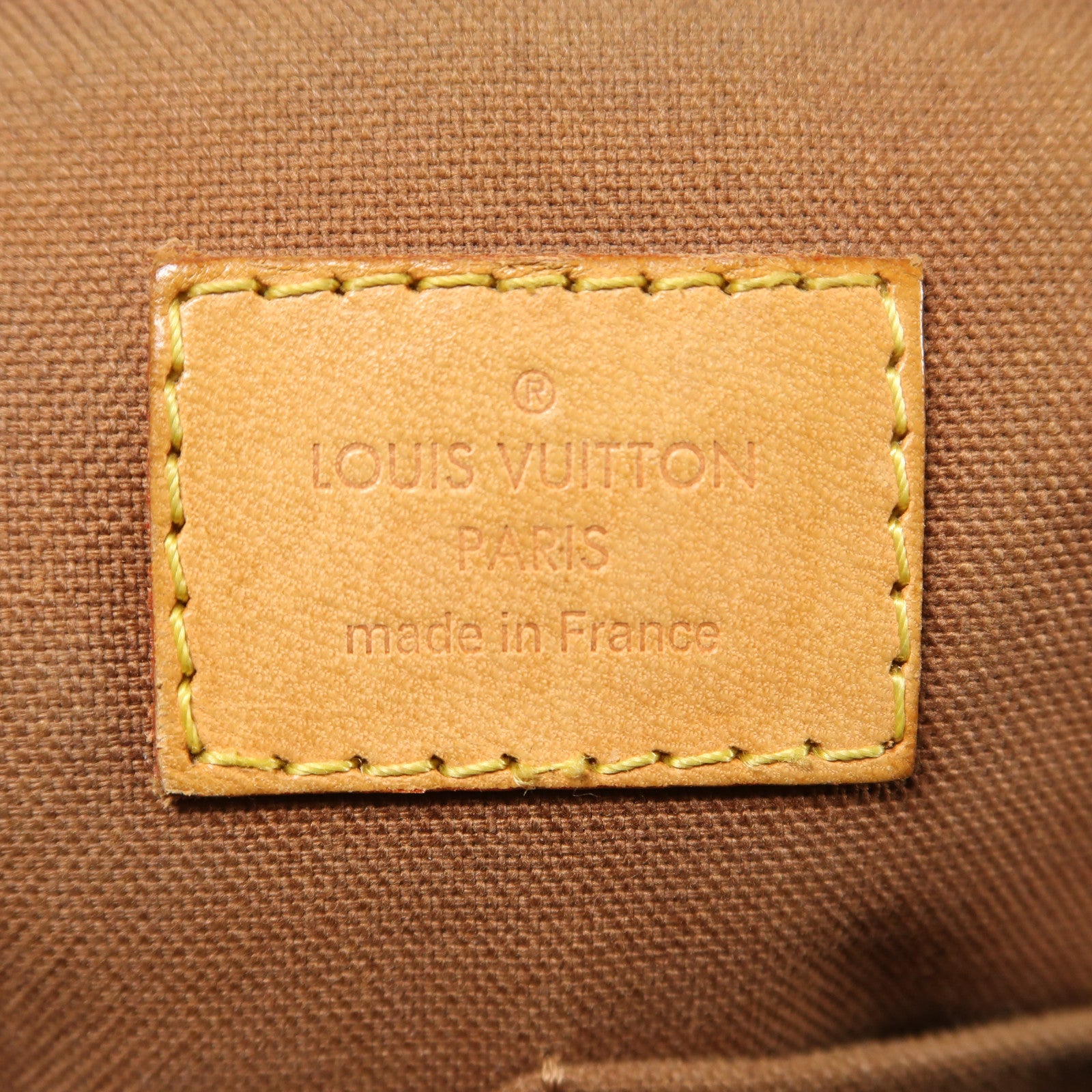 LOUIS VUITTON LV GHW Tivoli PM Shoulder Handbag M40143 Monogram Brown