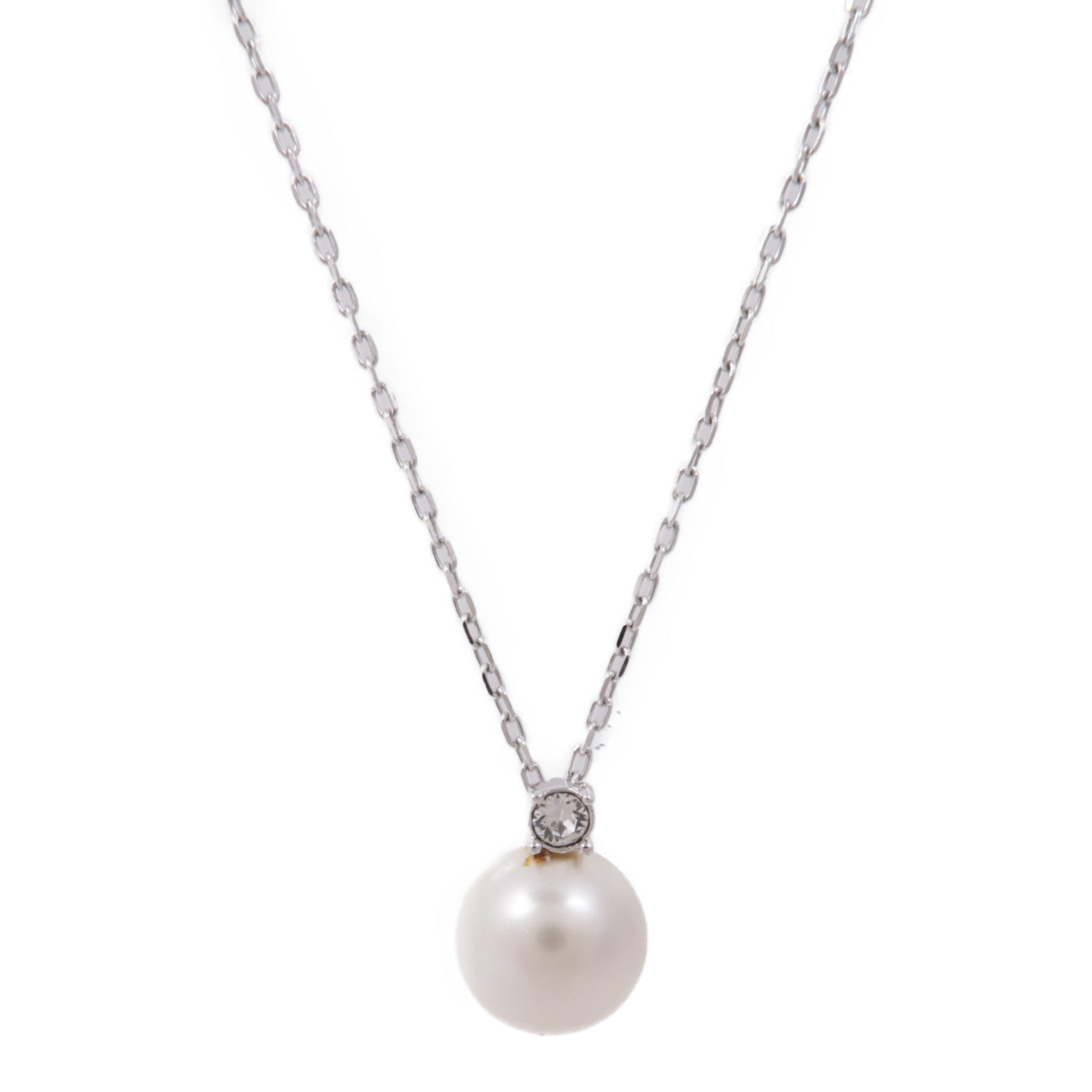 SWAROVSKI 金屬/水晶珍珠Pearl Necklace項鍊