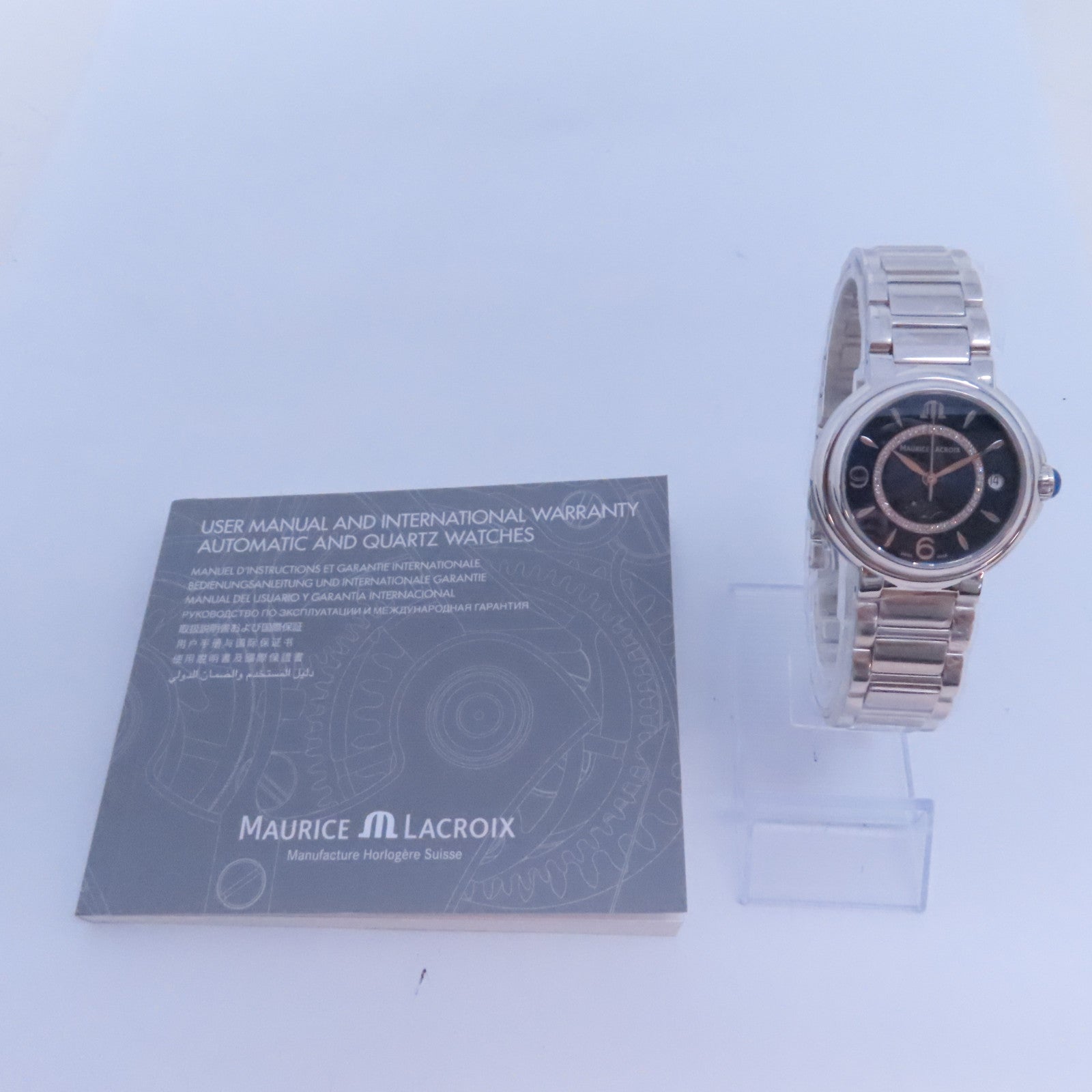 Maurice Lacroix Fiaba不鏽鋼手錶石英機芯藍色