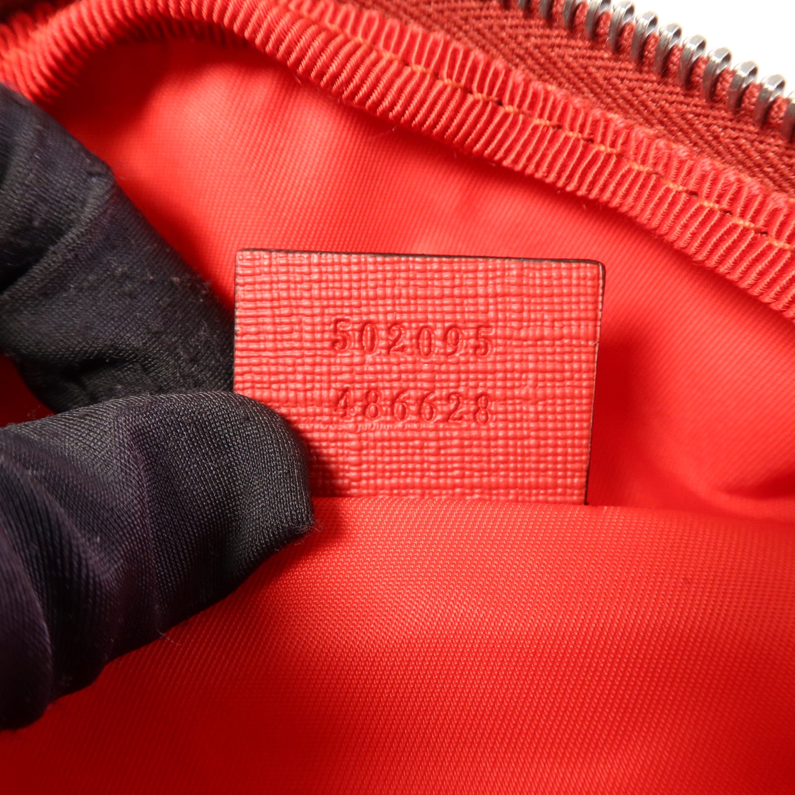 GUCCI 塗層帆布Waist/Body Bag銀扣腰包