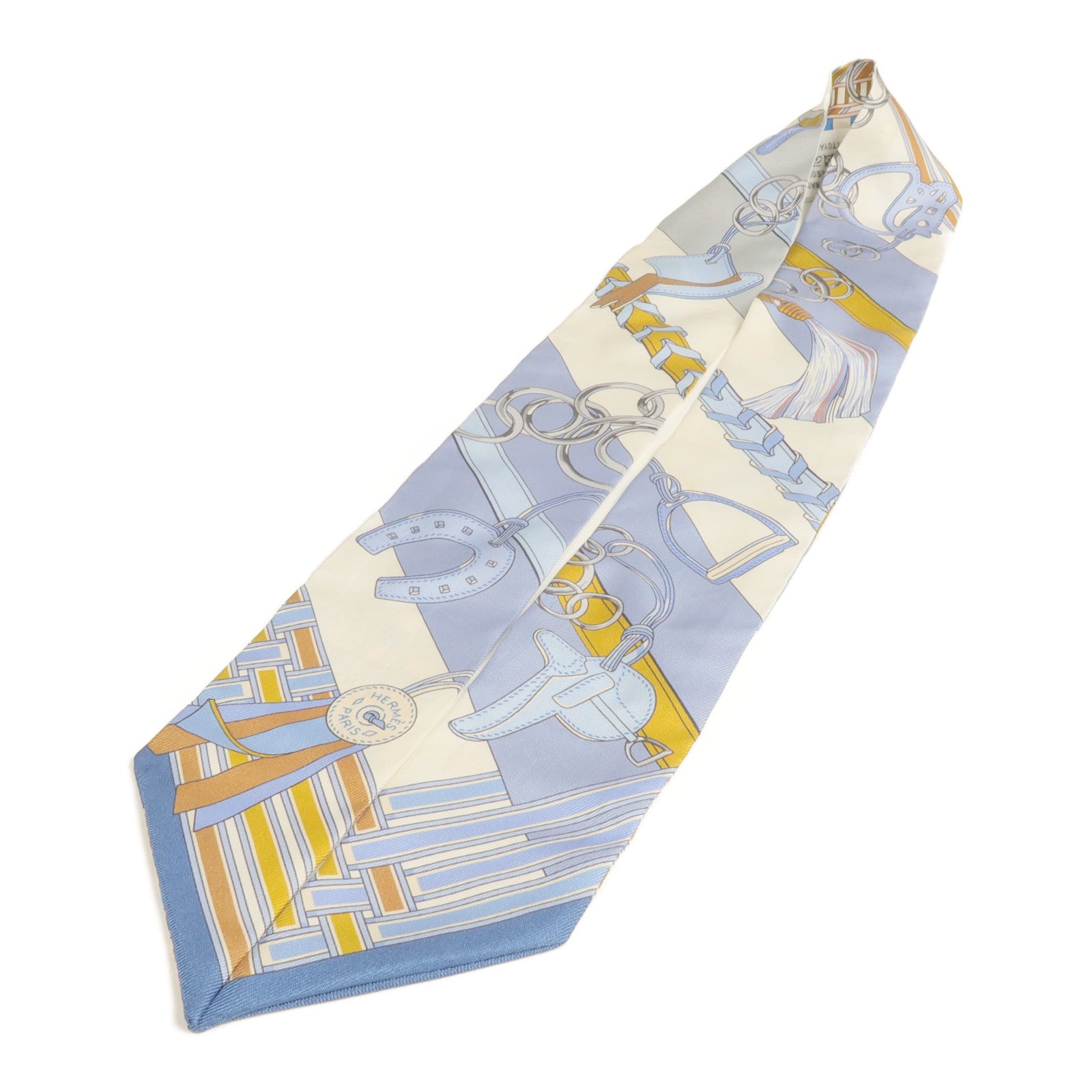 HERMES 絲質Twilly絲巾