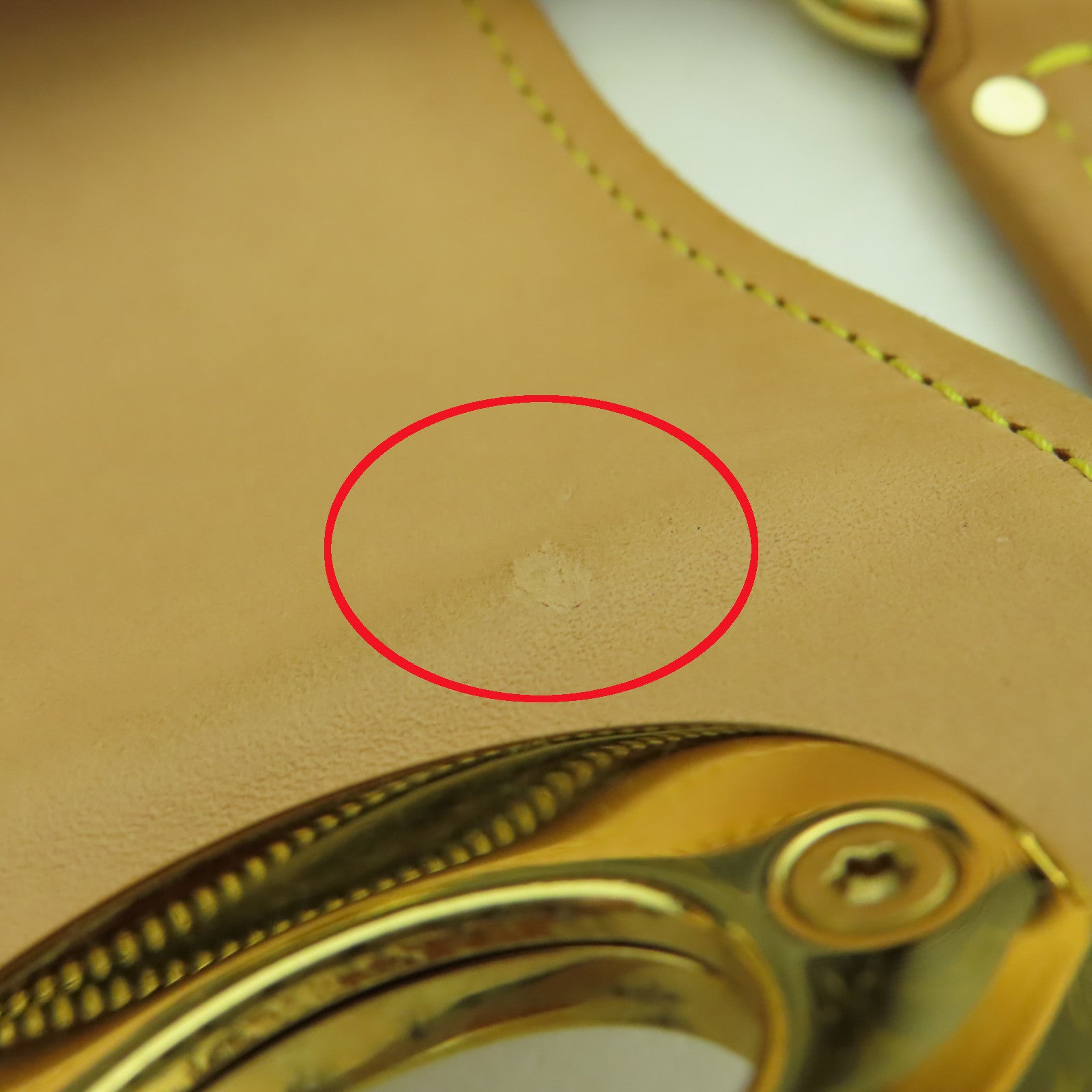 LOUIS VUITTON Monogram Boetie MM金扣肩背袋啡色